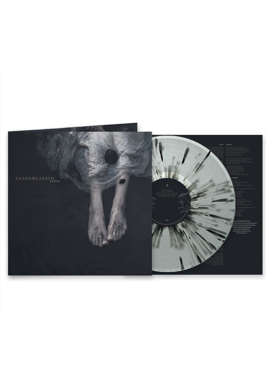 Shadowgarden Ashen Ltd. Silver w/ Black Splattered Vinyl