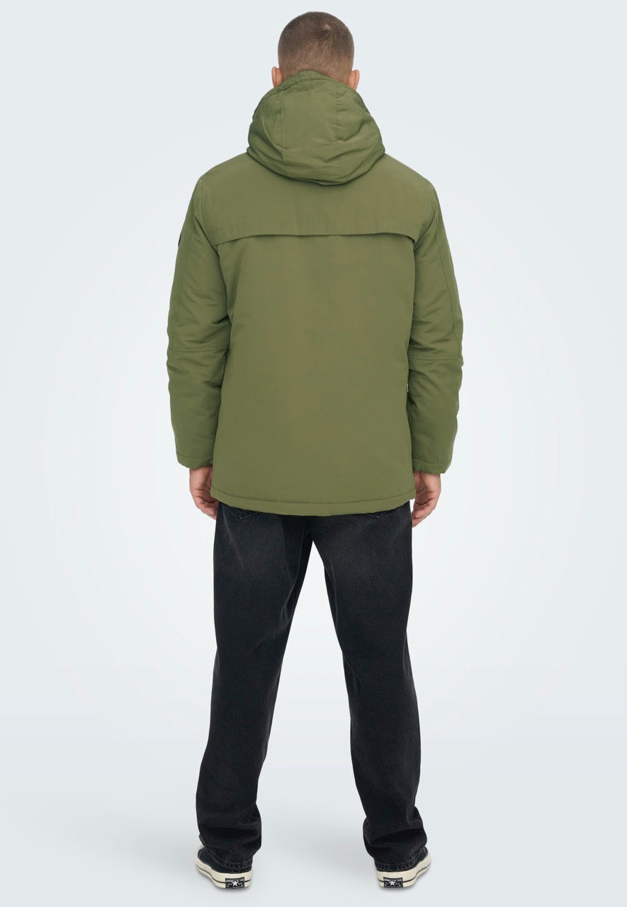 Only & Sons - Jayden Winter Moss - Jacket | Men-Image