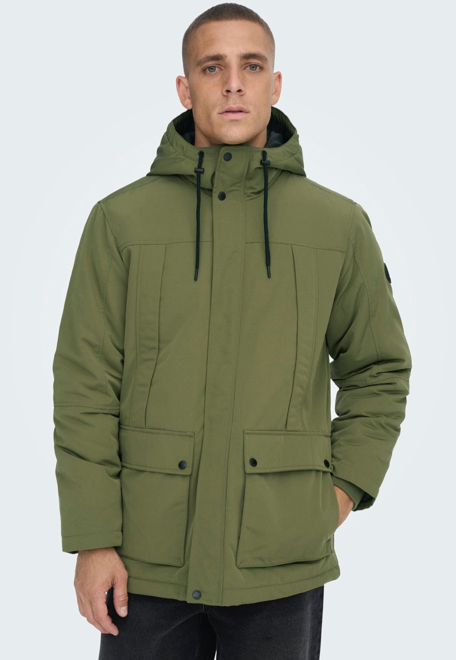 Only & Sons - Jayden Winter Moss - Jacket | Men-Image
