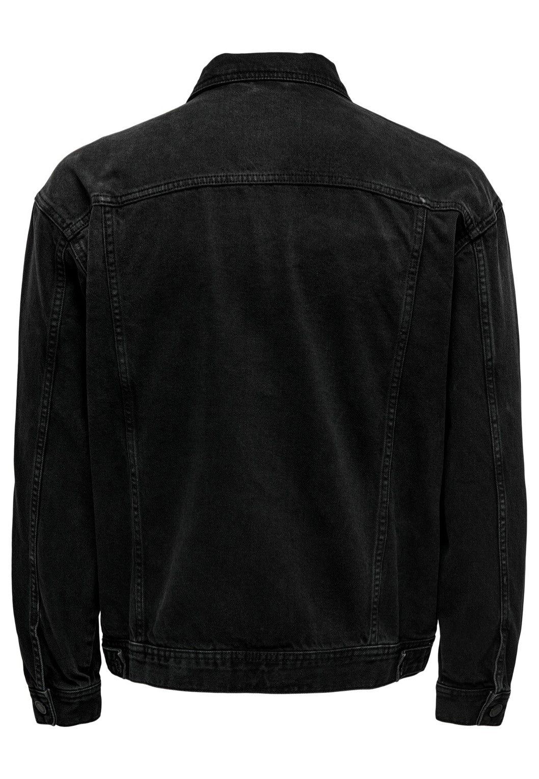 Only & Sons - Rick Ovz Black - Jeans Jacket | Men-Image