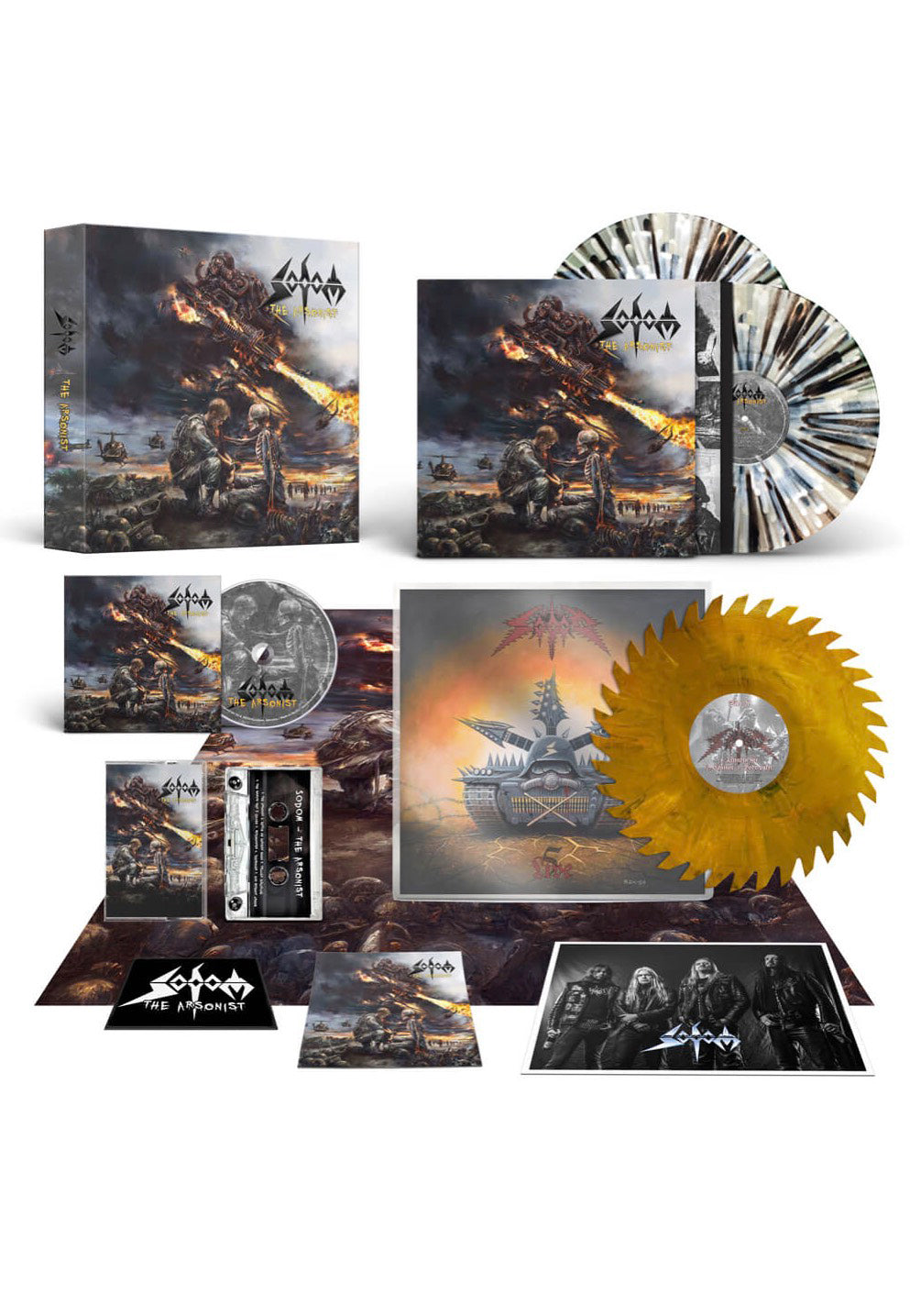 Sodom - The Arsonist Ltd. - 2 Vinyl Boxset | Neutral-Image