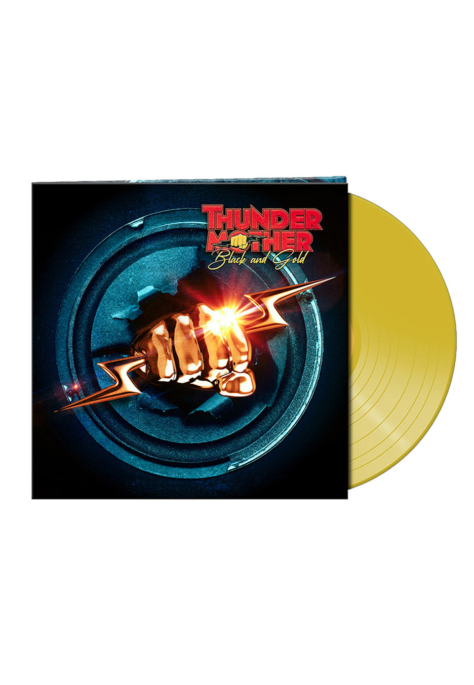 Thundermother - Black And Gold Ltd. Clear Yellow - Colored Vinyl | Neutral-Image