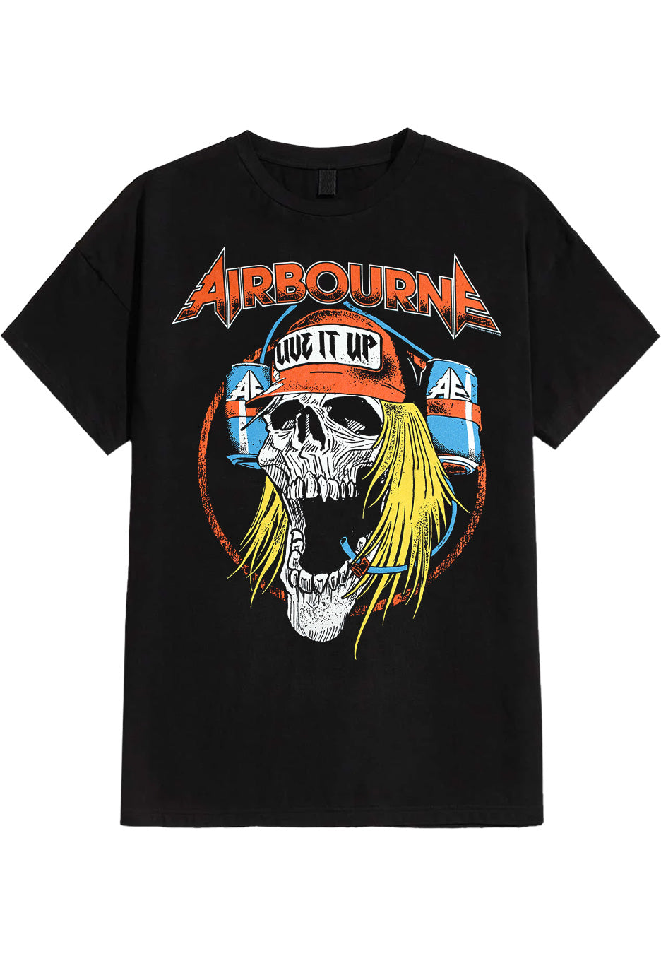 Airbourne - Live It Up - T-Shirt | Neutral-Image