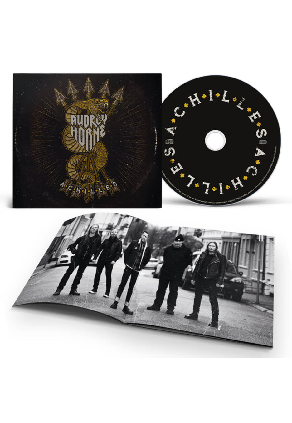 Audrey Horne Achilles Digipak CD