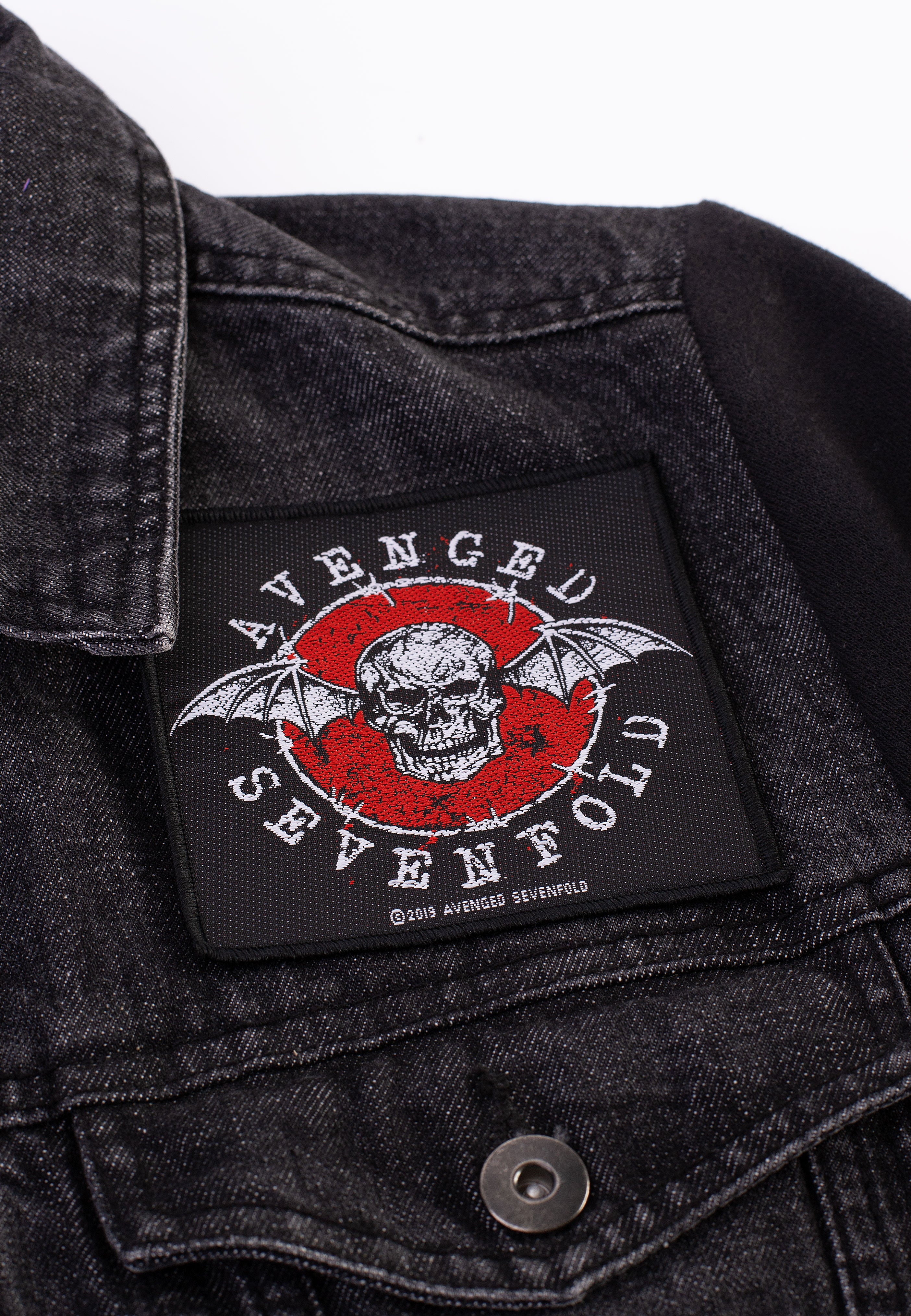 Avenged Sevenfold - Distressed Skull - Patch | Neutral-Image