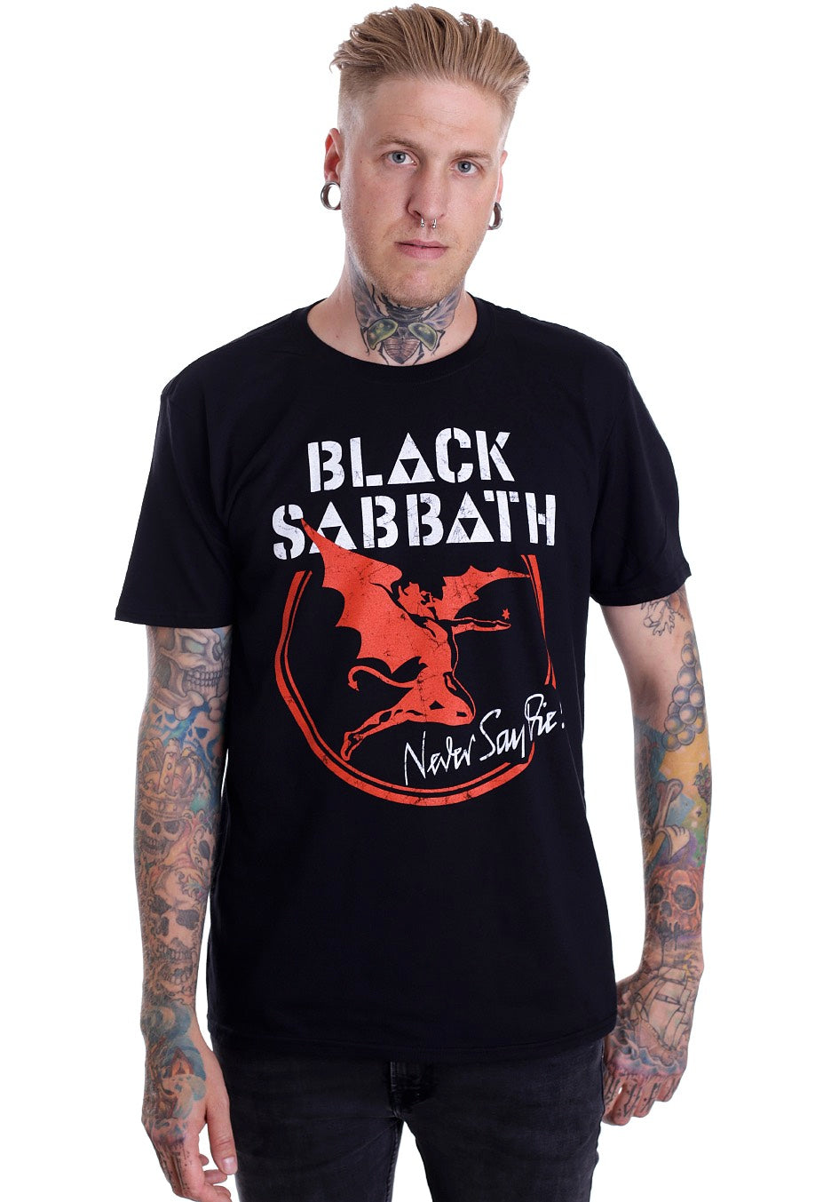 Black Sabbath - Archangel Never Say Die - T-Shirt | Men-Image