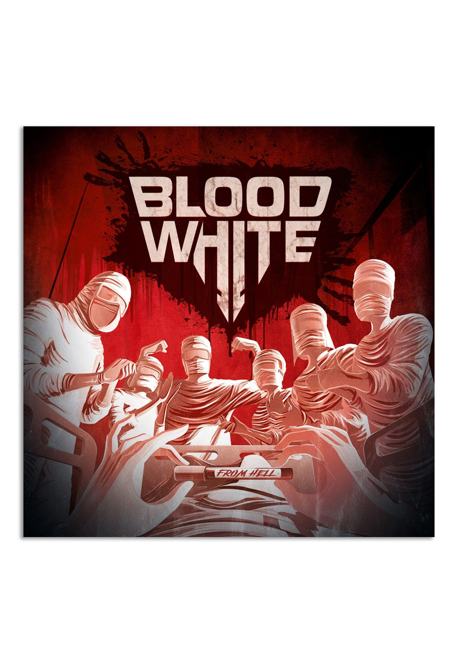 Blood White From Hell Digipak CD