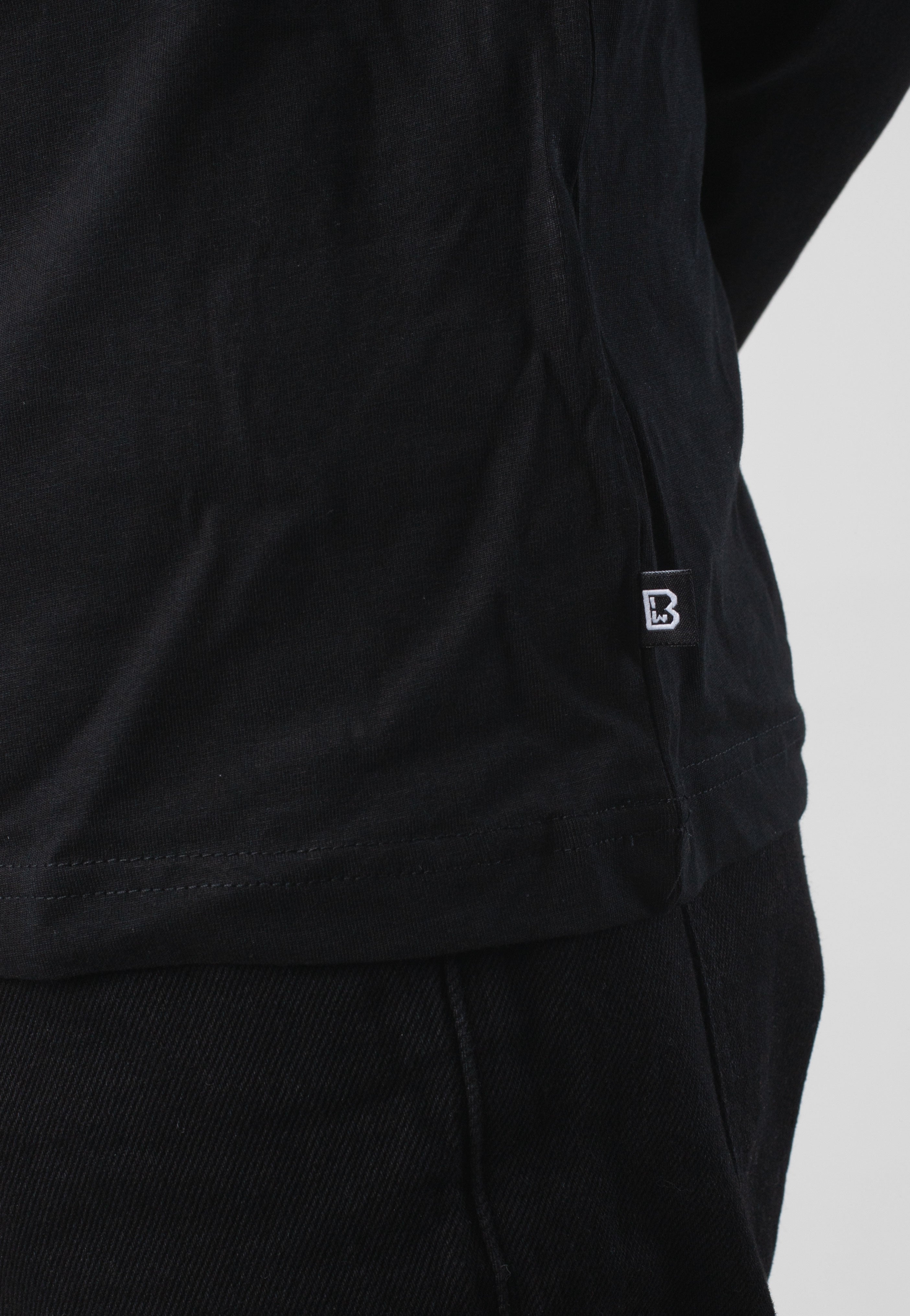 Brandit - Premium Black - Longsleeve | Men-Image
