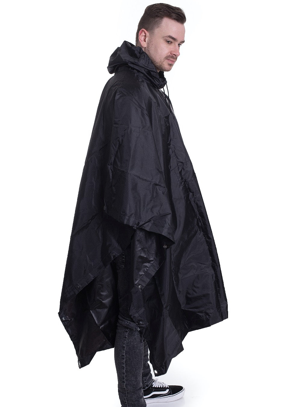 Brandit - Ripstop Black - Poncho | Men-Image