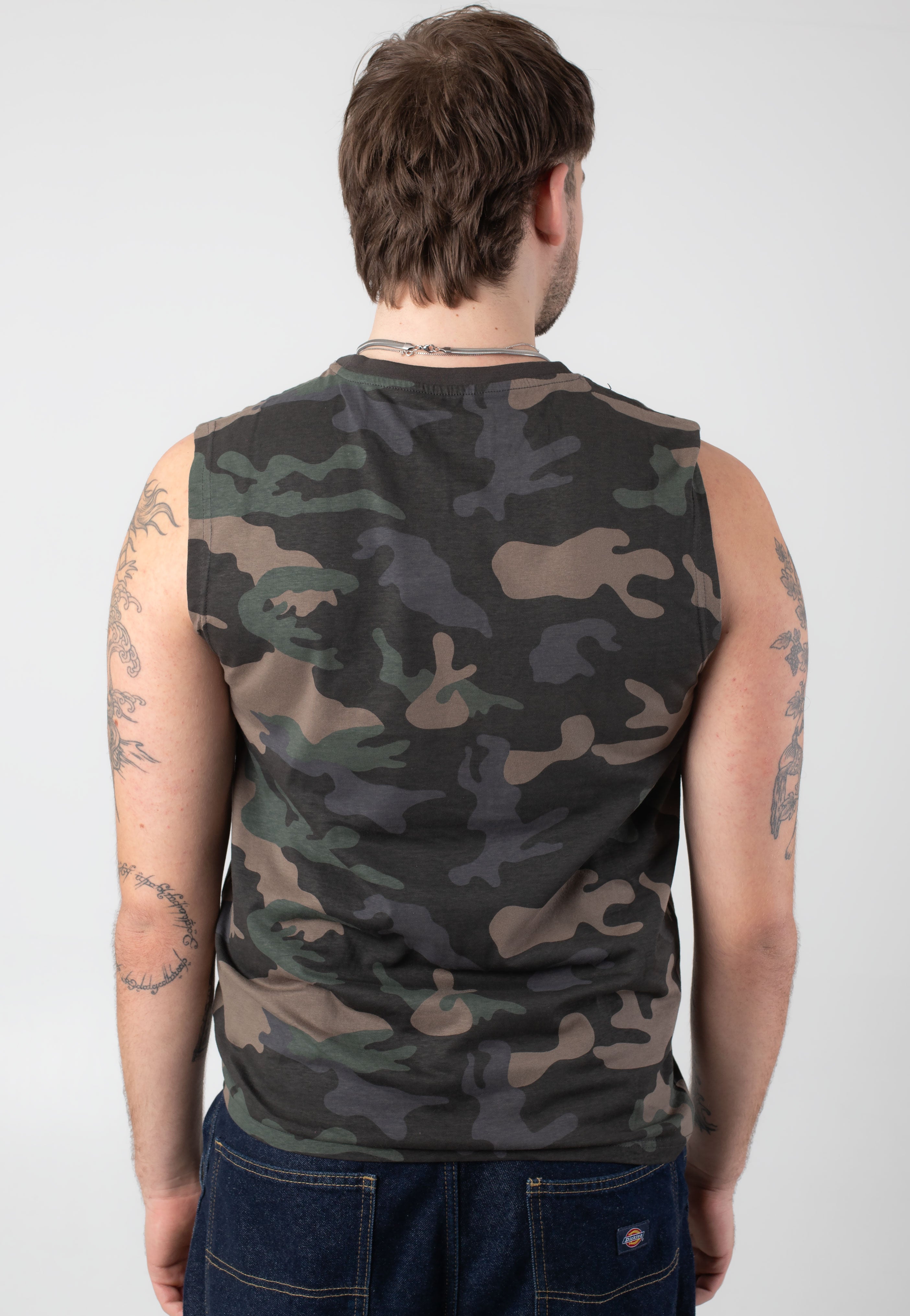 Brandit - T-Shirt Dark Camo - Tank | Men-Image