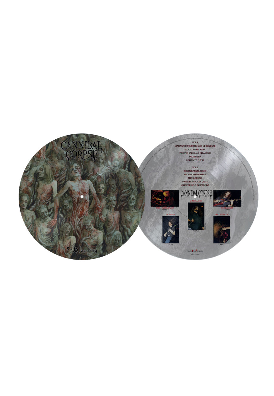 Cannibal Corpse The Bleeding Ltd. Picture Vinyl