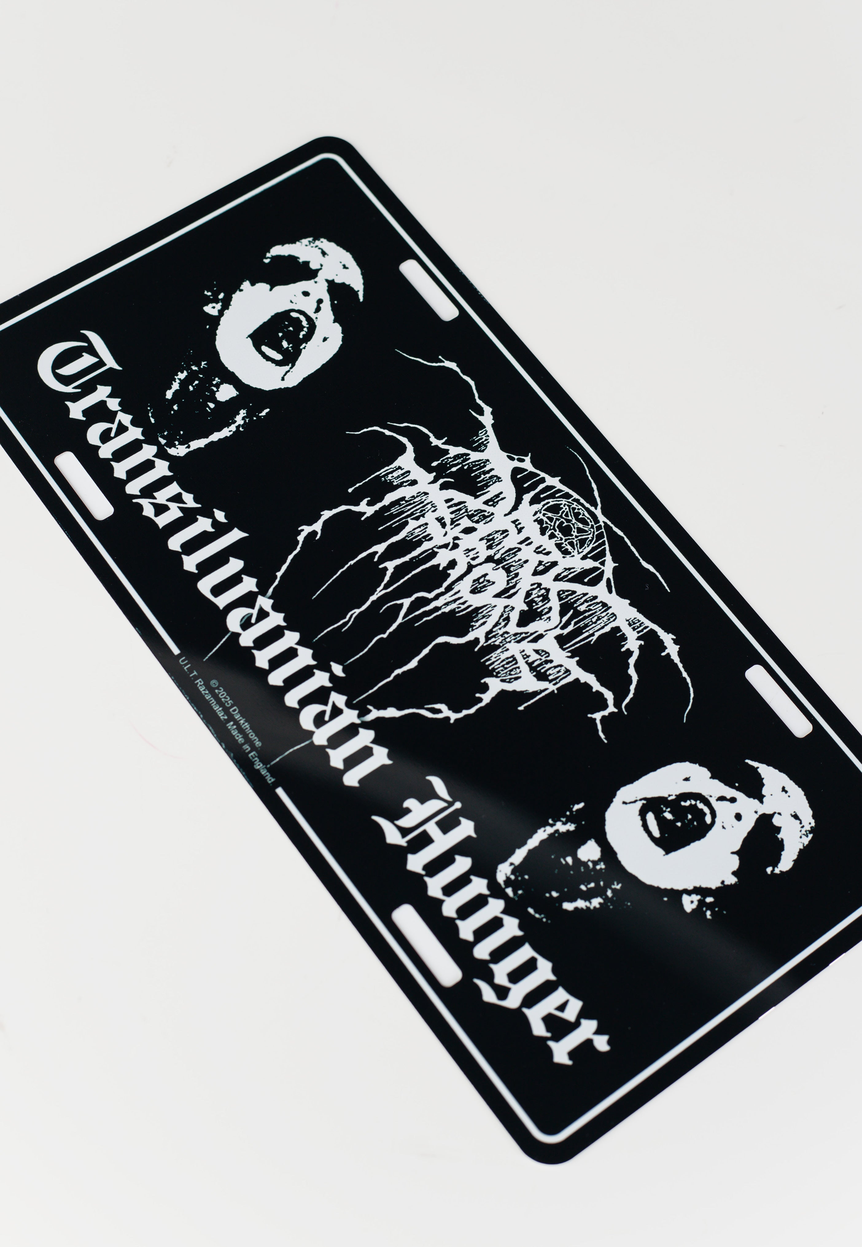 Darkthrone - Transilvanian Hunger - Licence Plate | Neutral-Image