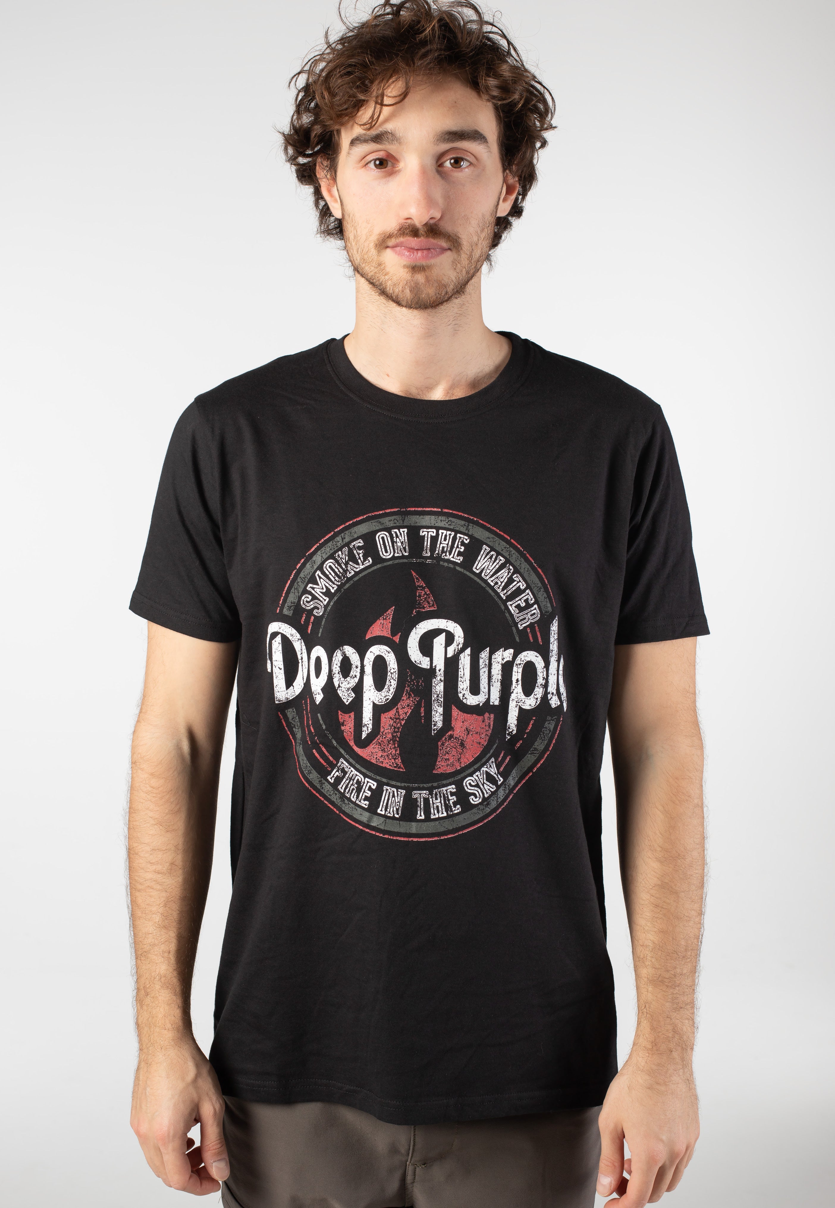 Deep Purple - Smoke Circle - T-Shirt | Men-Image