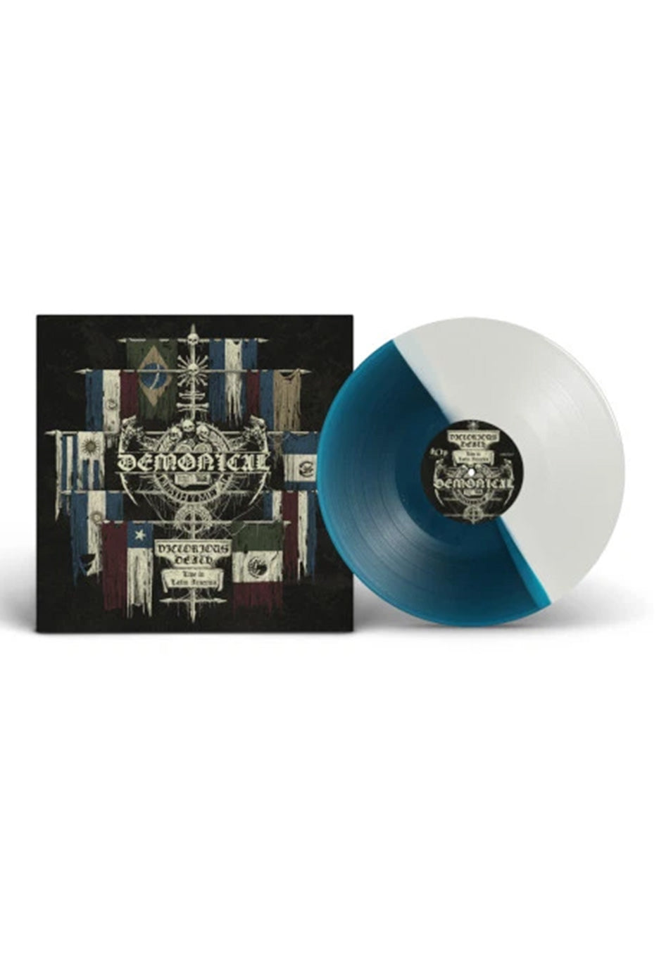 Demonical - Victorious Death Ltd. Blue/White Split - Colored Vinyl | Neutral-Image