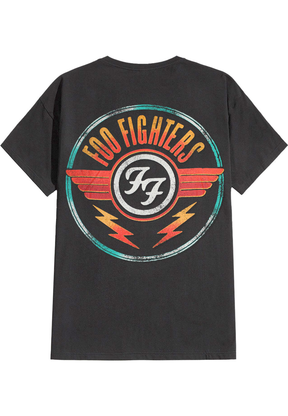 Foo Fighters - Wings Charcoal - T-Shirt | Neutral-Image