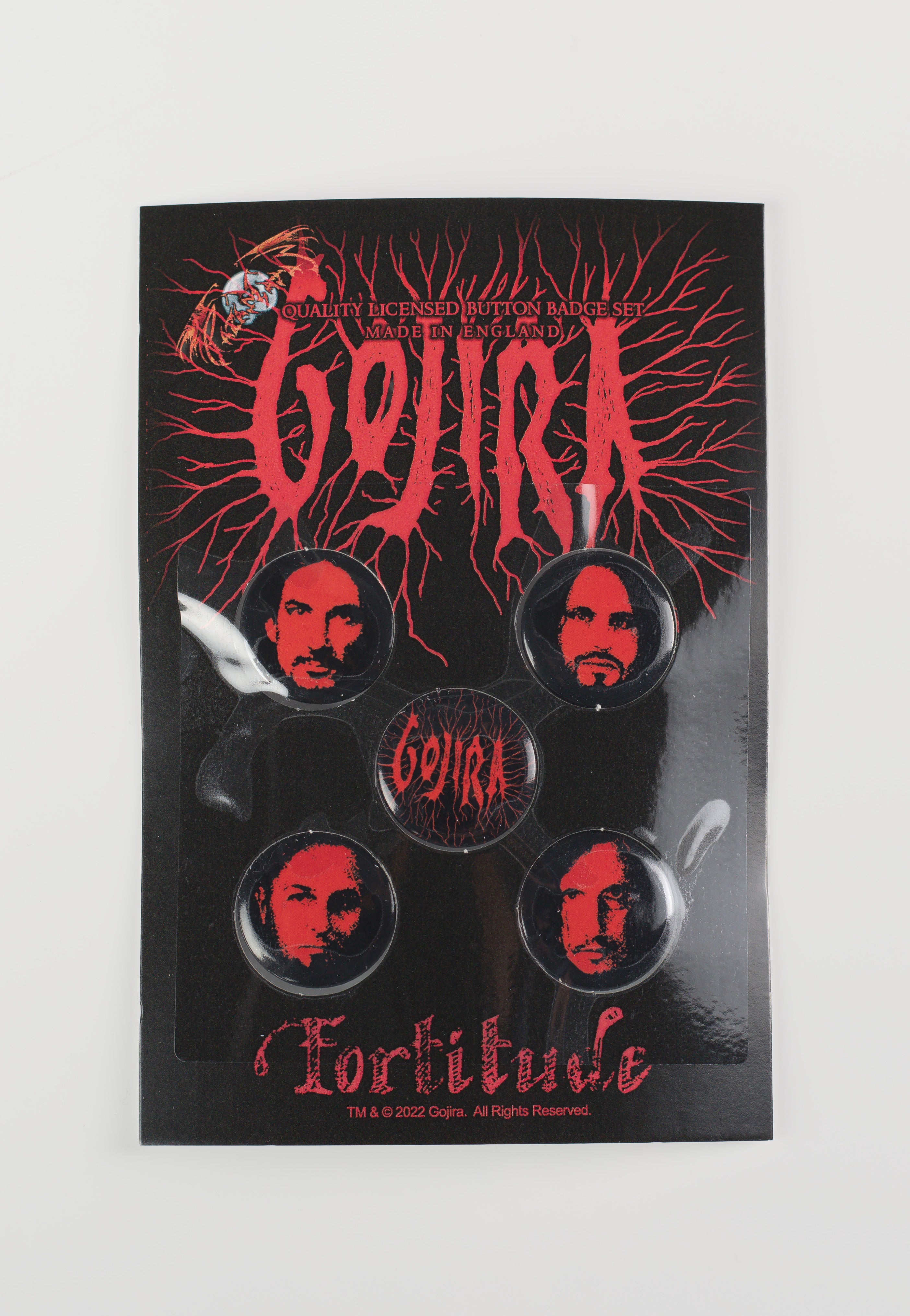 Gojira - Fortitude - Button | Neutral-Image