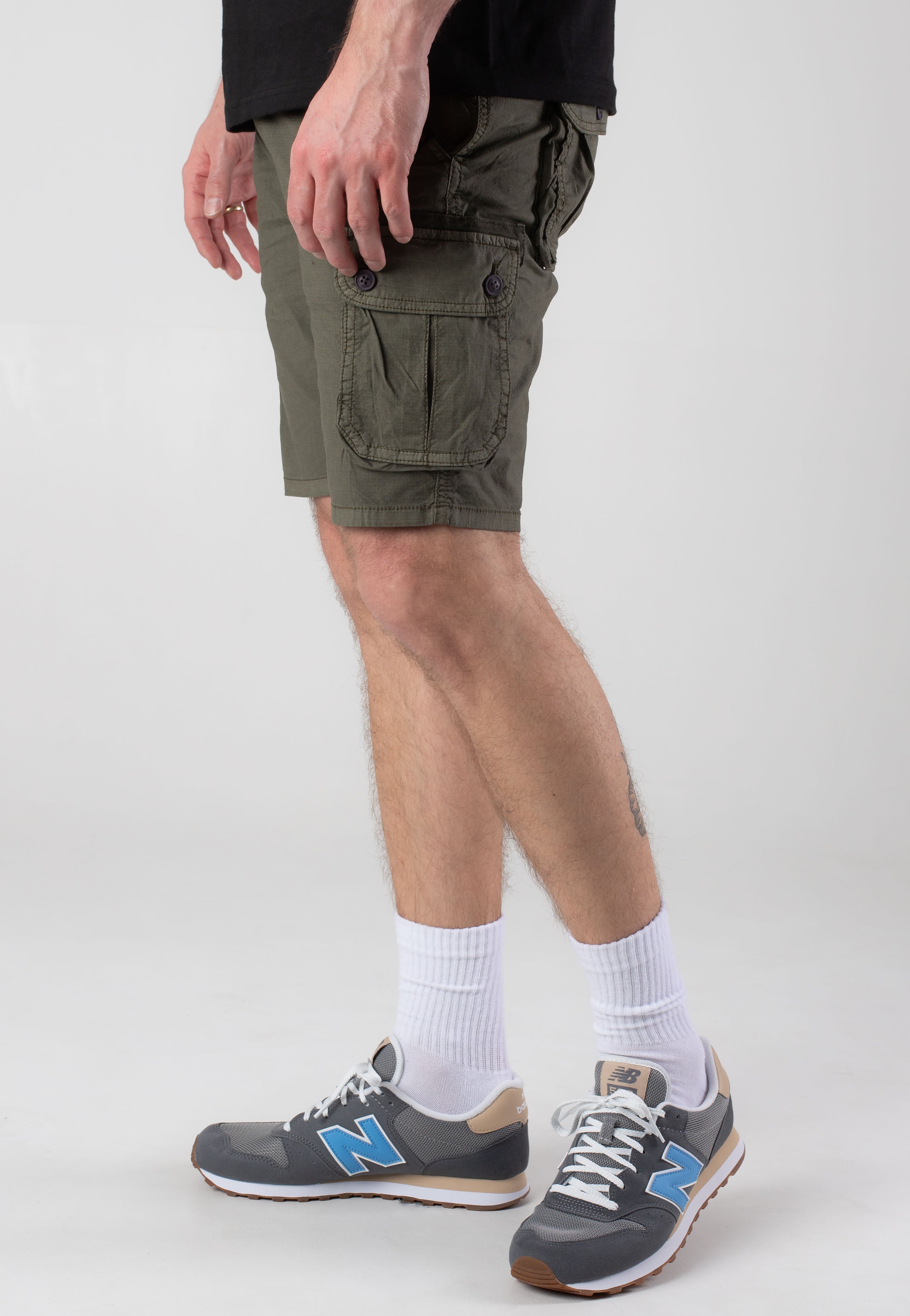 Indicode - Lanny Army - Shorts | Men-Image