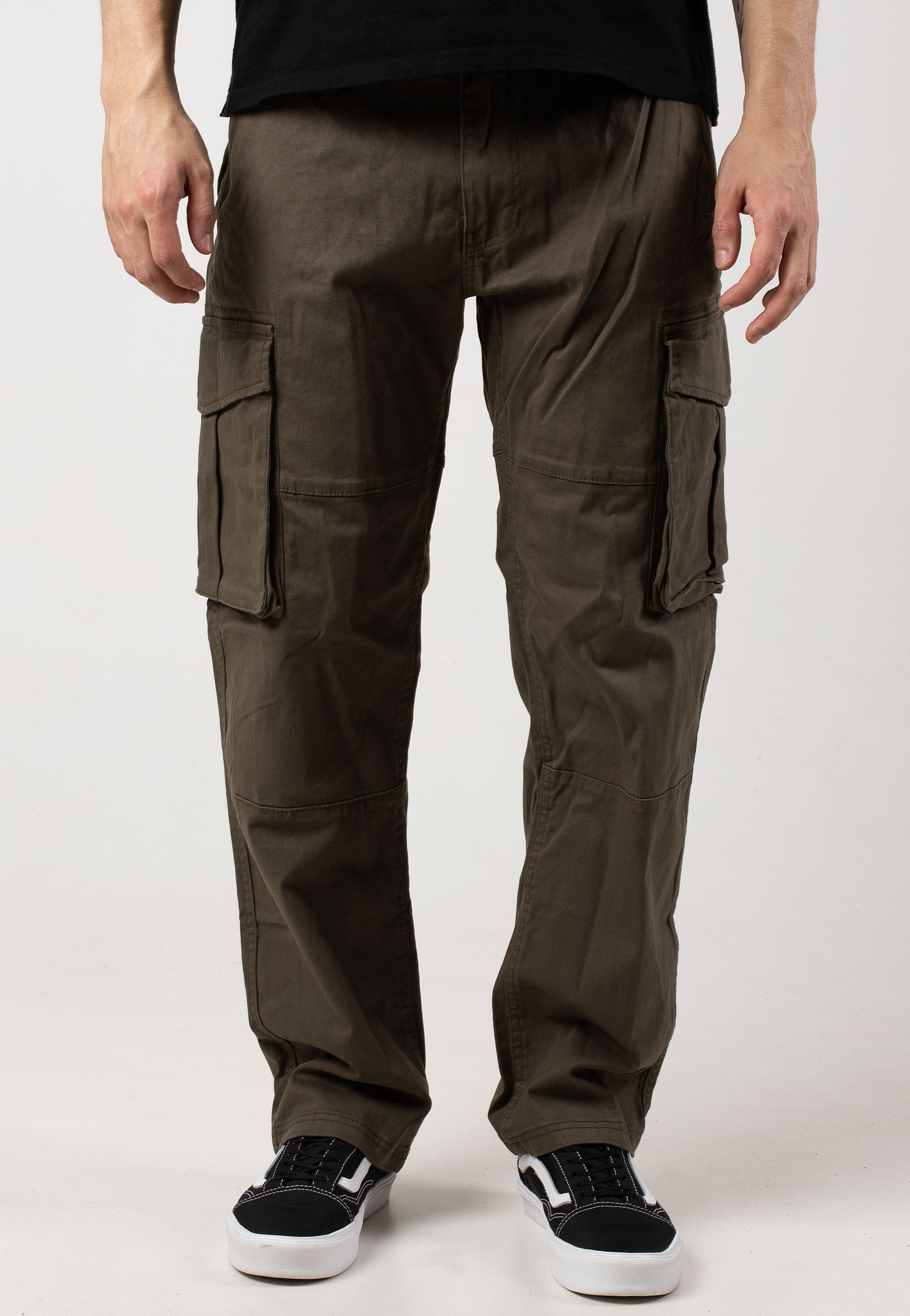 Indicode - Wide Army - Pants | Men-Image