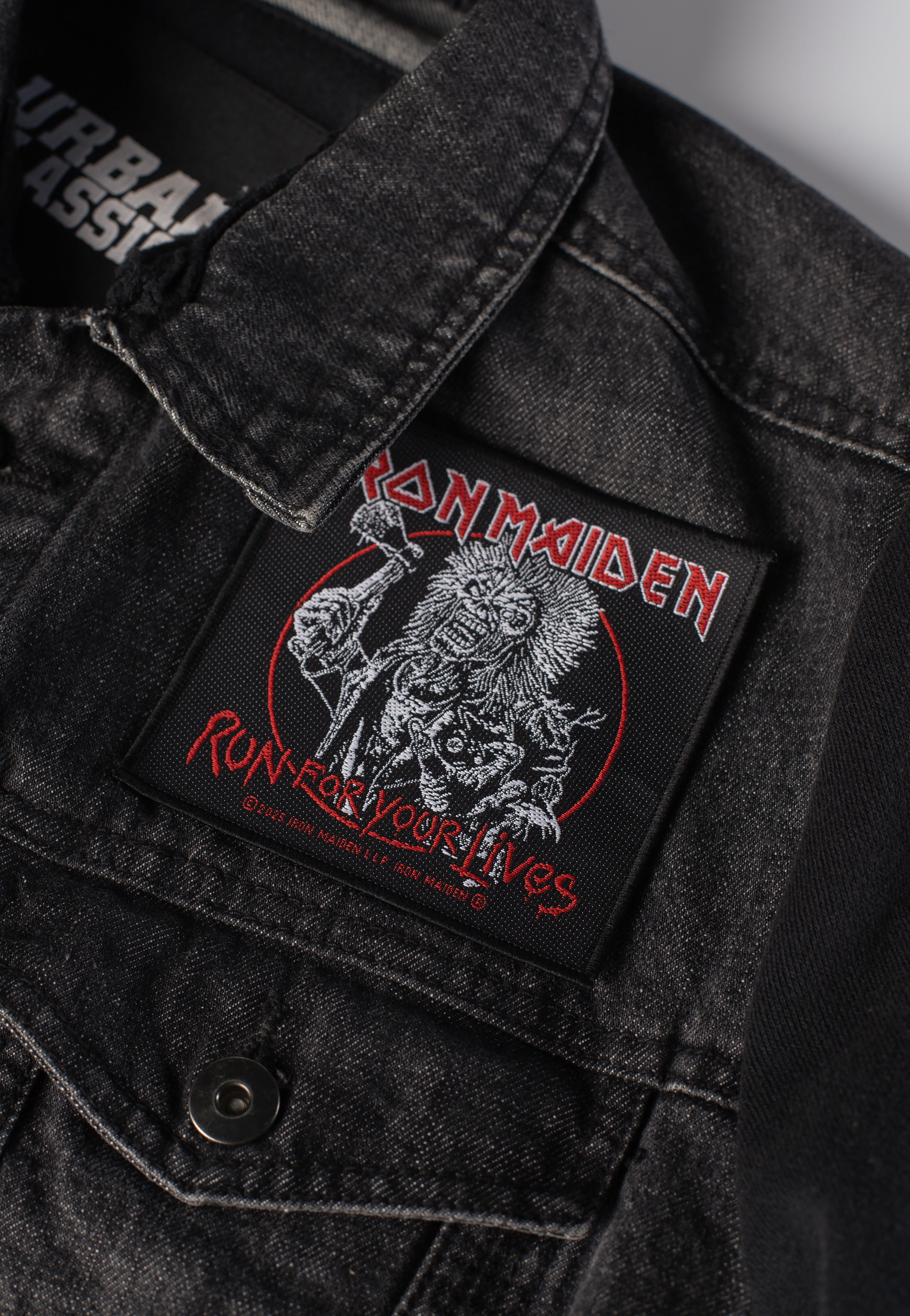 Iron Maiden - Run For Your Lives - Patch | Neutral-Image