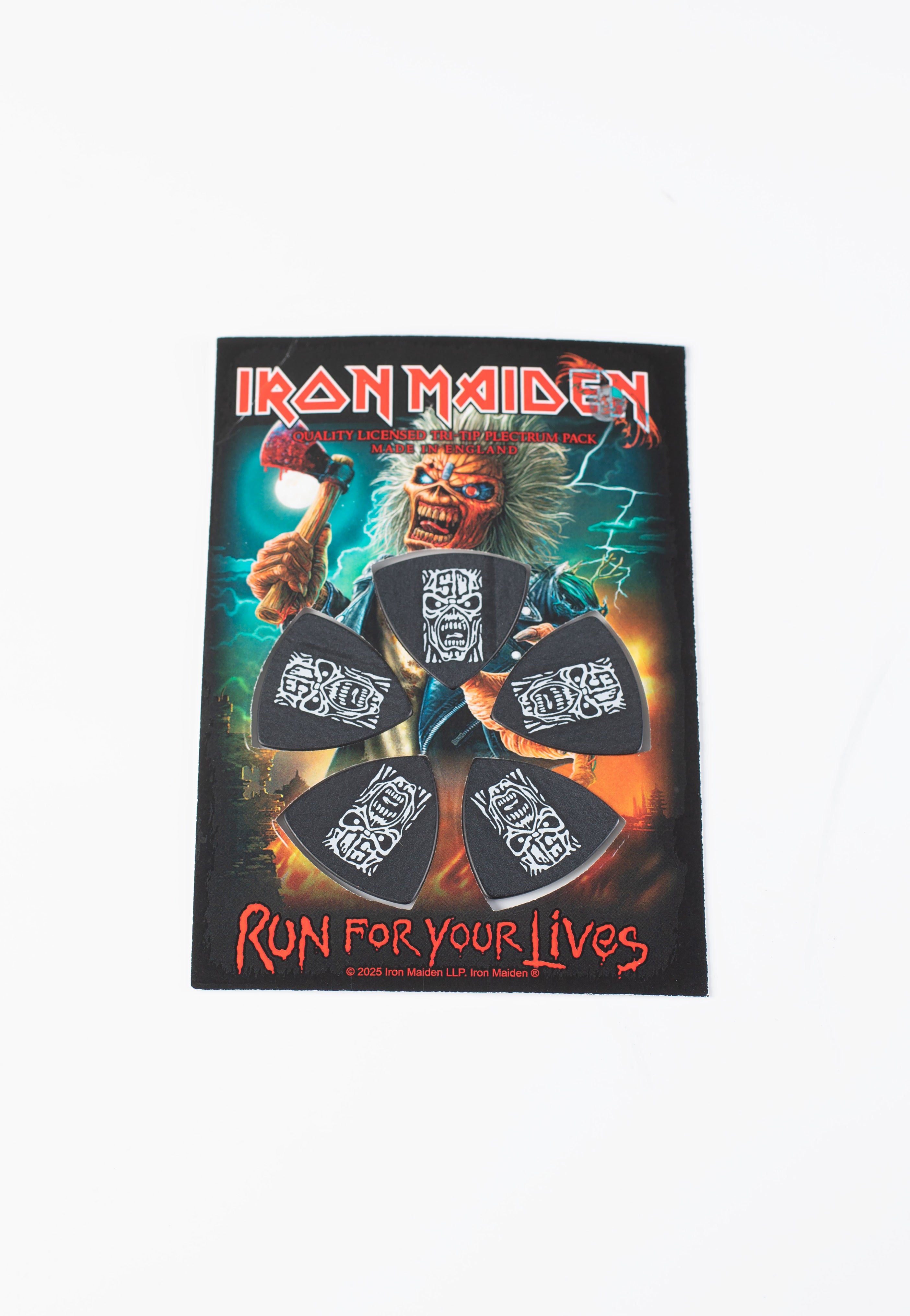 Iron Maiden - Run For Your Lives - Plectrum | Neutral-Image