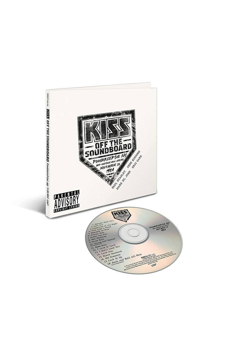 Kiss Off The Soundboard Poughkeepsie Ny 1984 CD