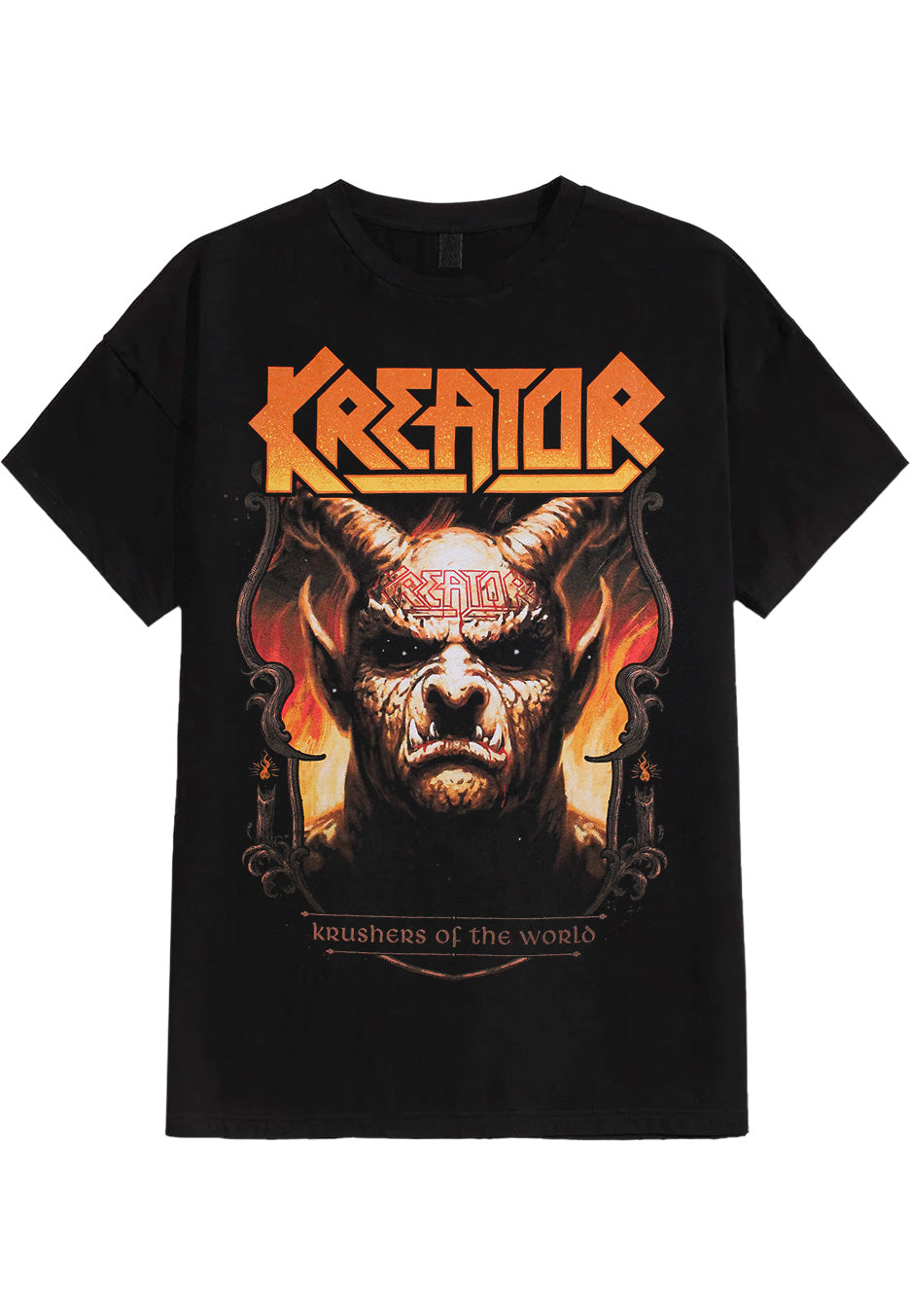 Kreator - Krushers Of The World Demon Crest - T-Shirt | Neutral-Image