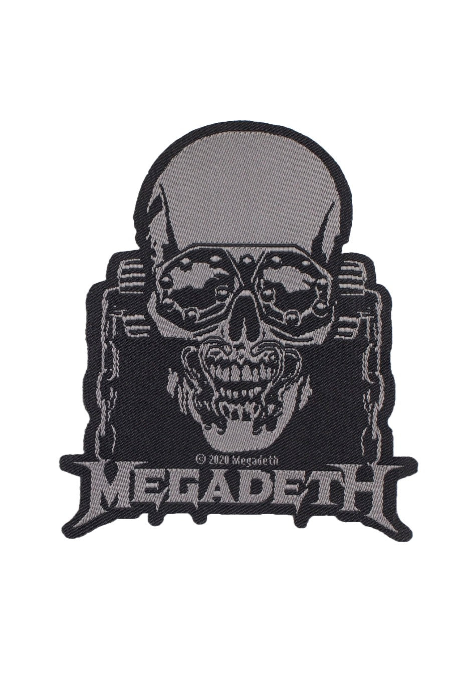 Megadeth Vic Rattlehead Cut-Out Aufnäher