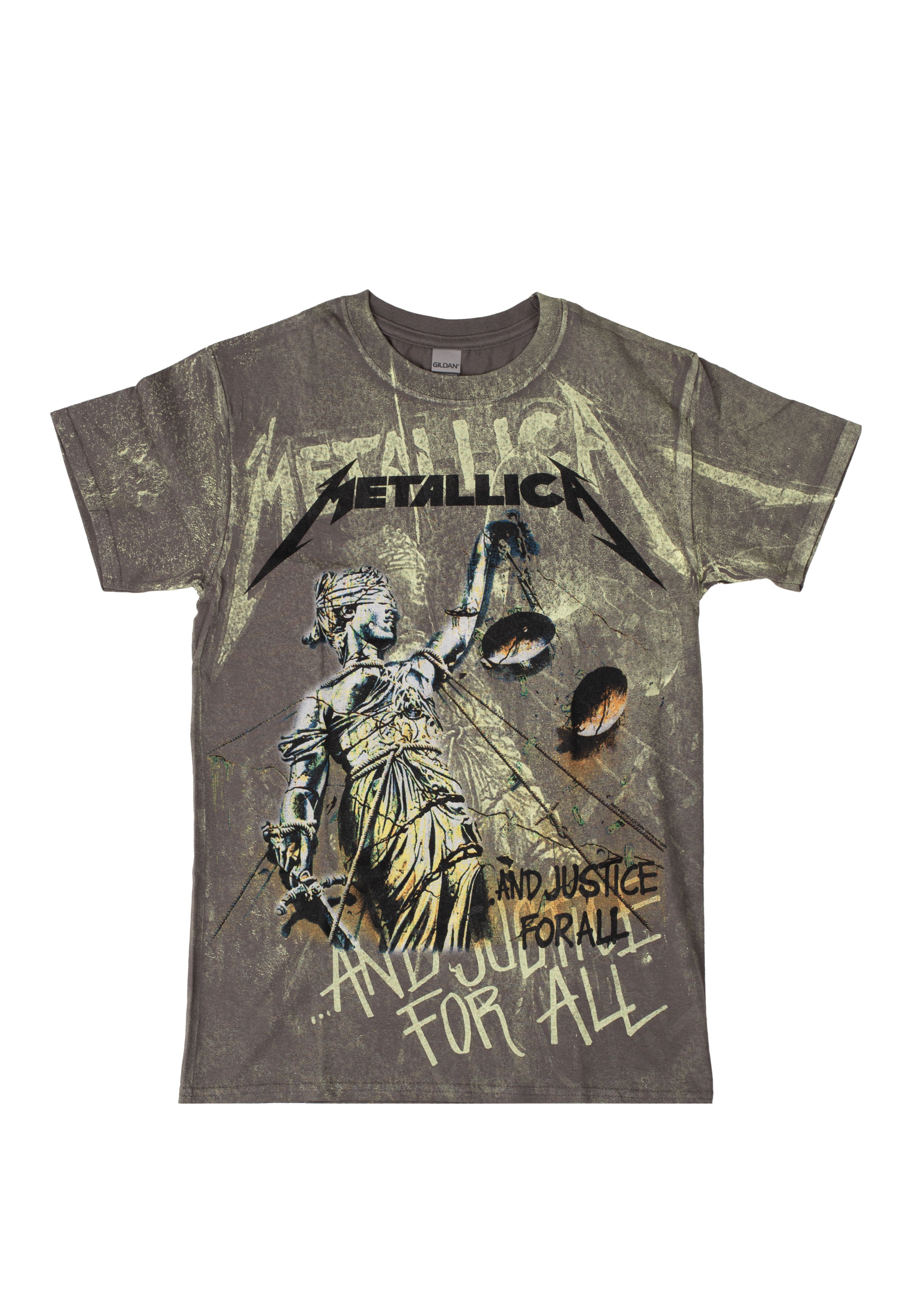 Metallica - Justice Neon All Over - T-Shirt | Neutral-Image