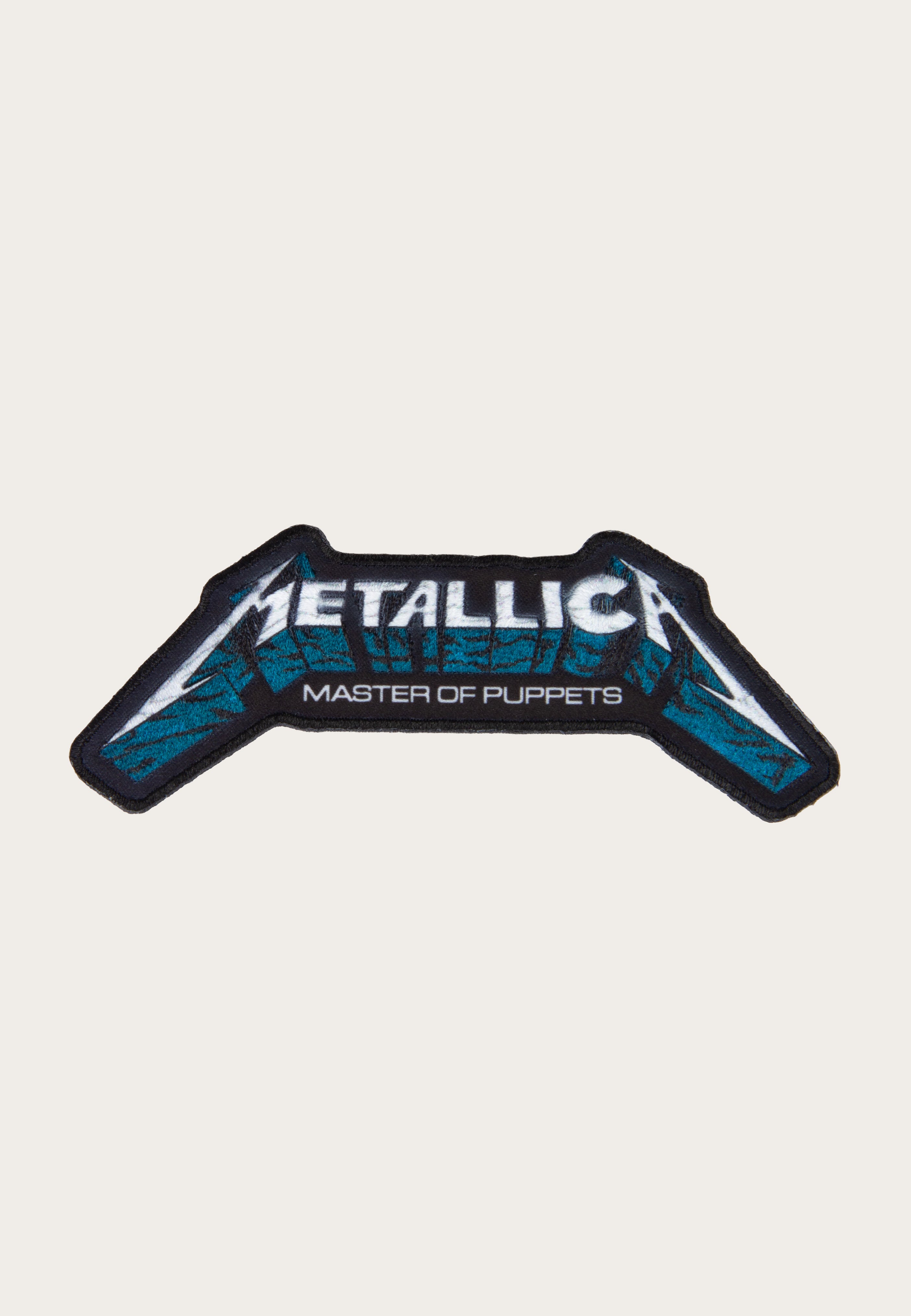 Metallica - Master Of Puppets Blue Poster Logo - Patch | Neutral-Image