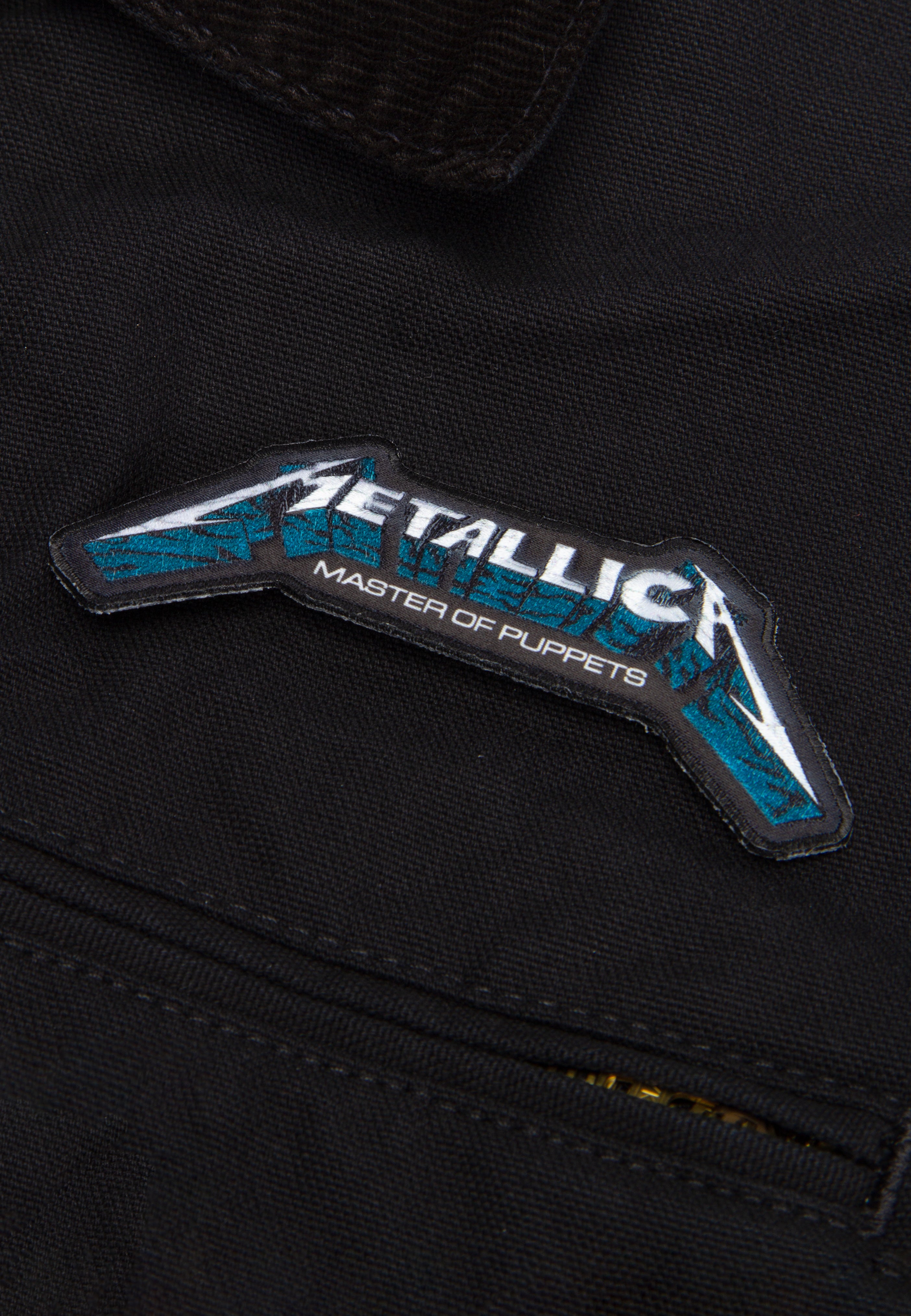 Metallica - Master Of Puppets Blue Poster Logo - Patch | Neutral-Image