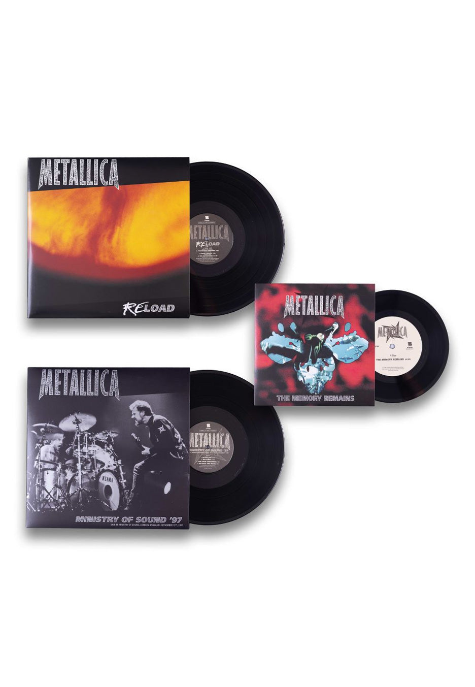 Metallica ReLoad Remastered 2025 Ltd. Vinyl Boxset