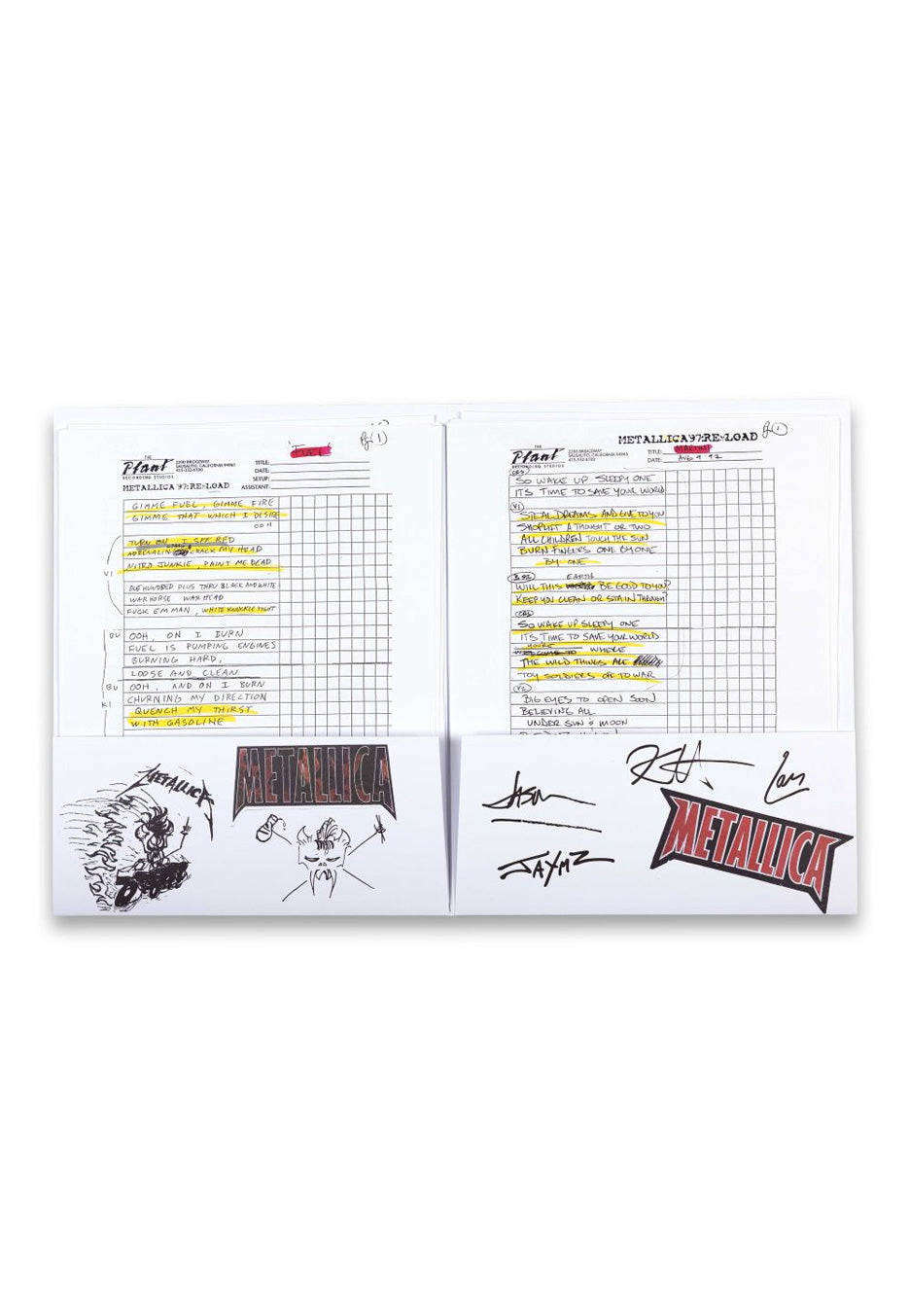 Metallica ReLoad Remastered 2025 Ltd. Vinyl Boxset