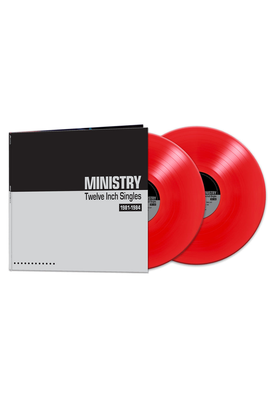 Ministry Twelve Inch Singles 1981-1984 Ltd. Red Colored 2 Vinyl
