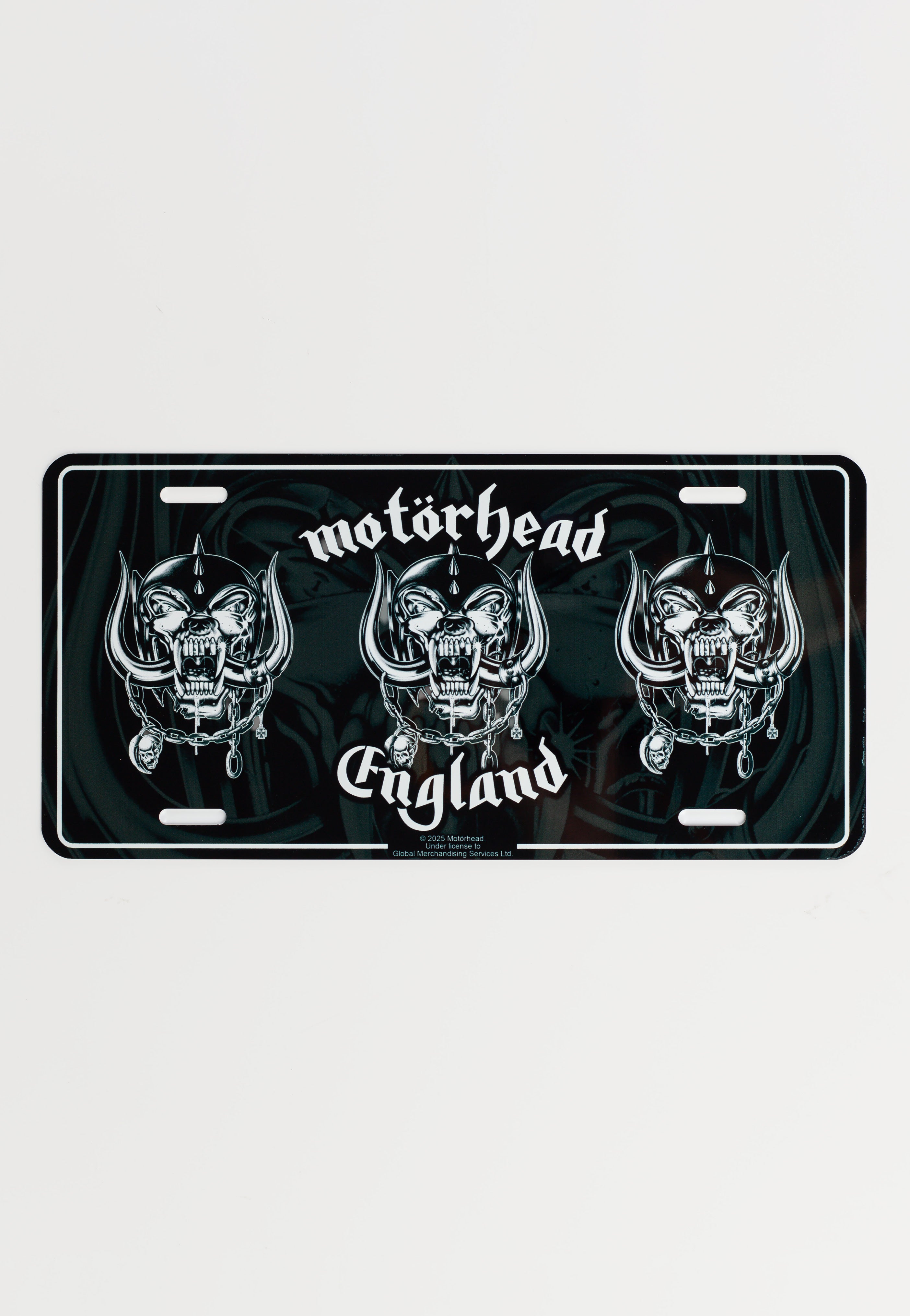 Motörhead - England - Licence Plate | Neutral-Image