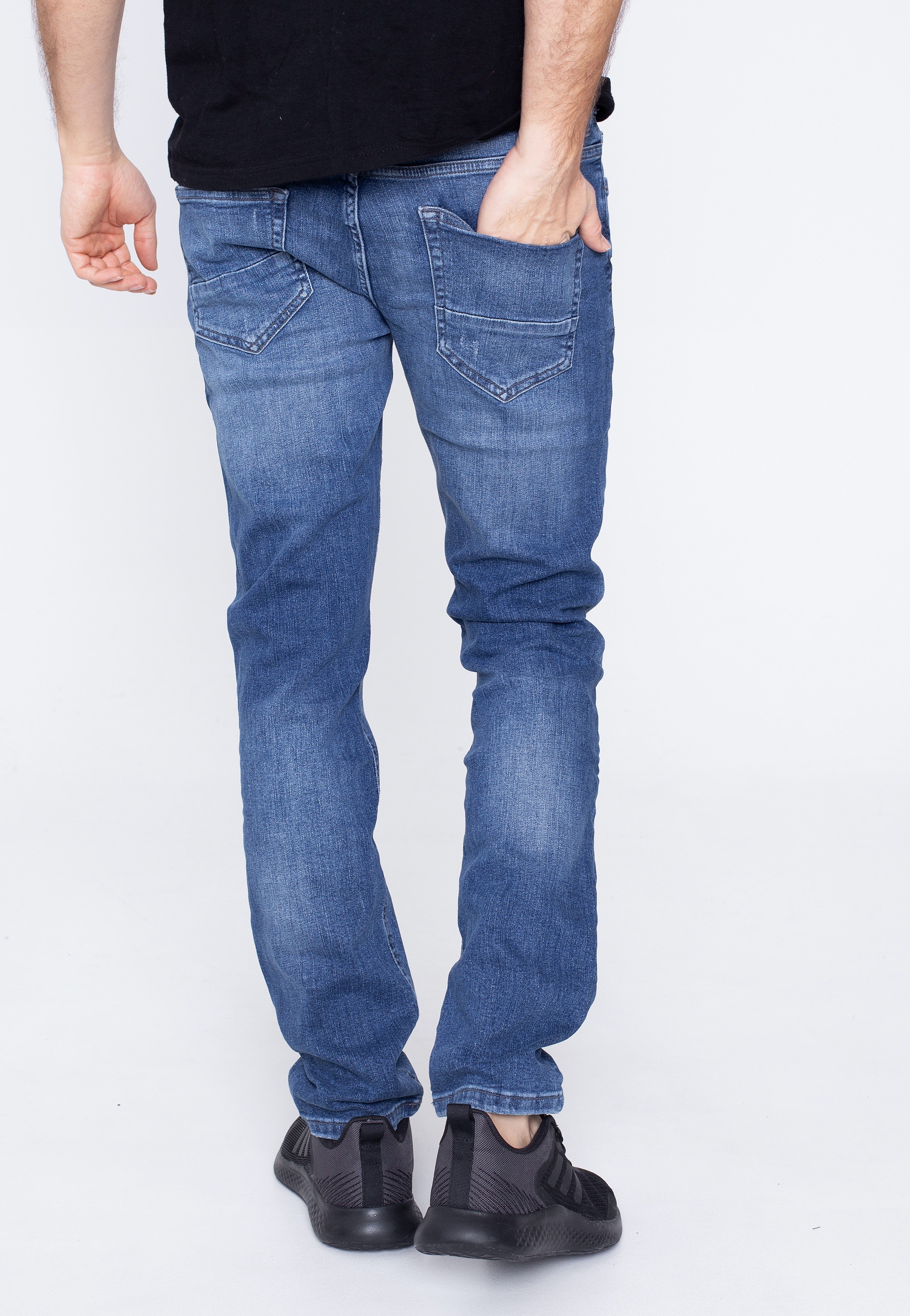 Only & Sons - Loom Mid Blue Slim Blue Denim - Jeans | Men-Image
