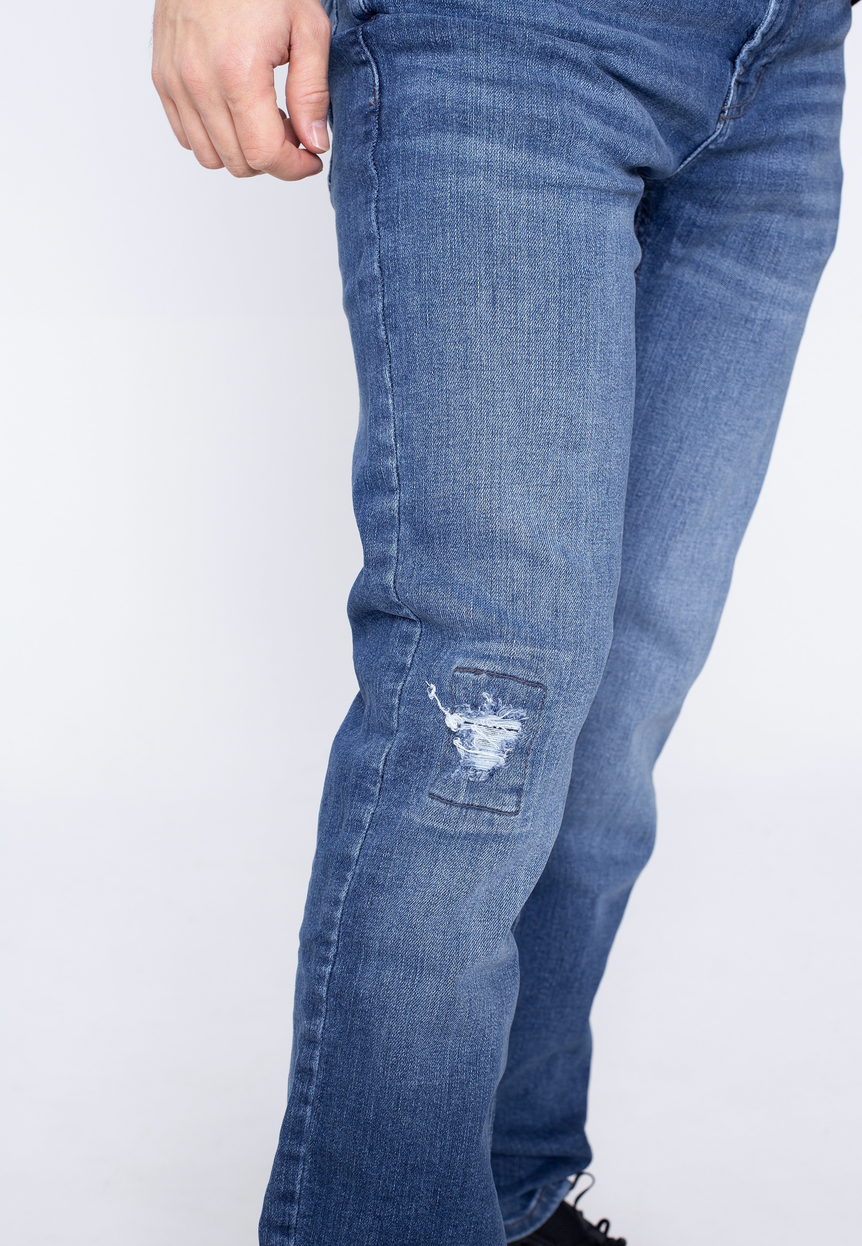 Only & Sons - Loom Mid Blue Slim Blue Denim - Jeans | Men-Image