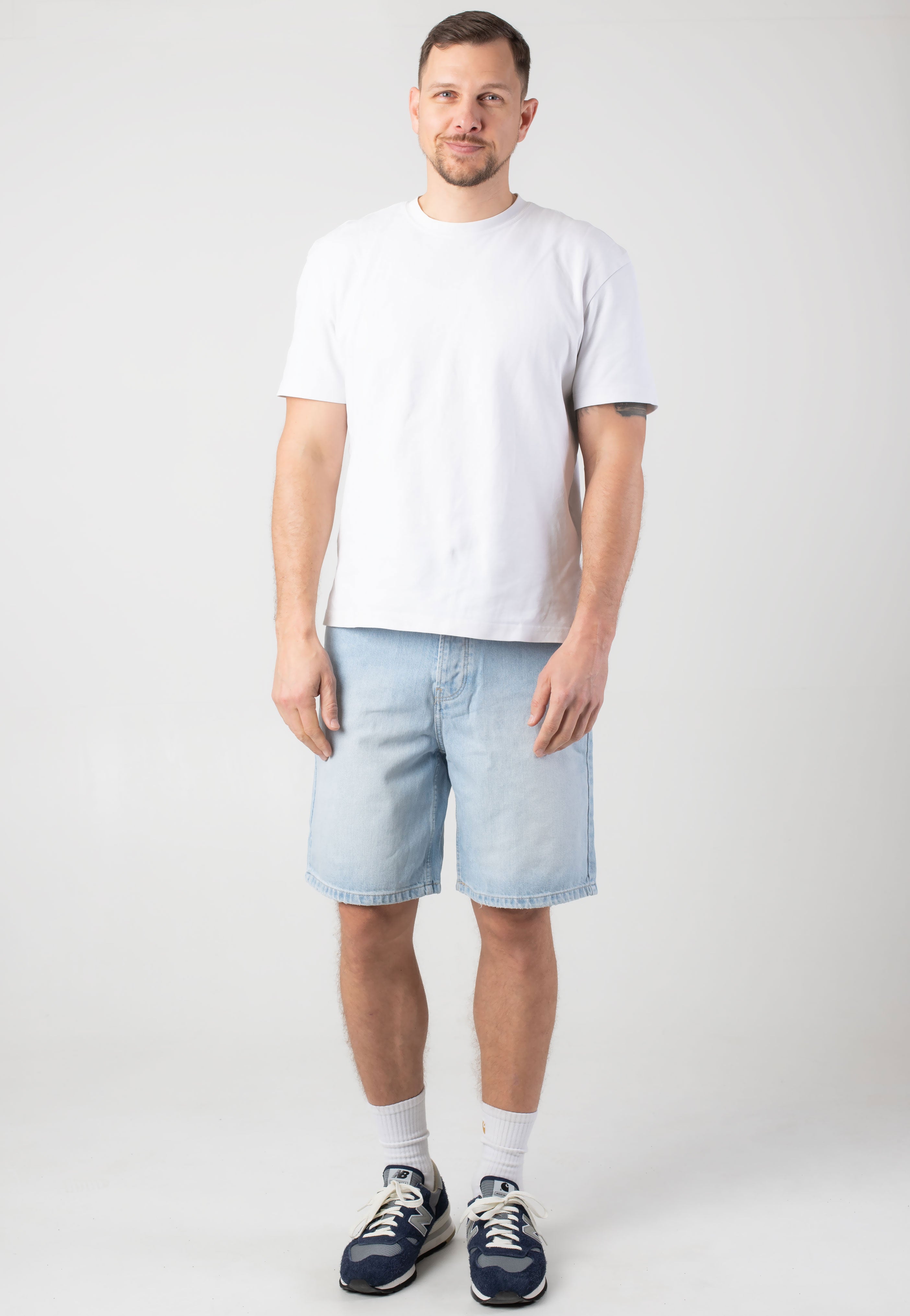 Only & Sons - Fade LB 3155 Tai Light Blue Denim - Shorts | Men-Image