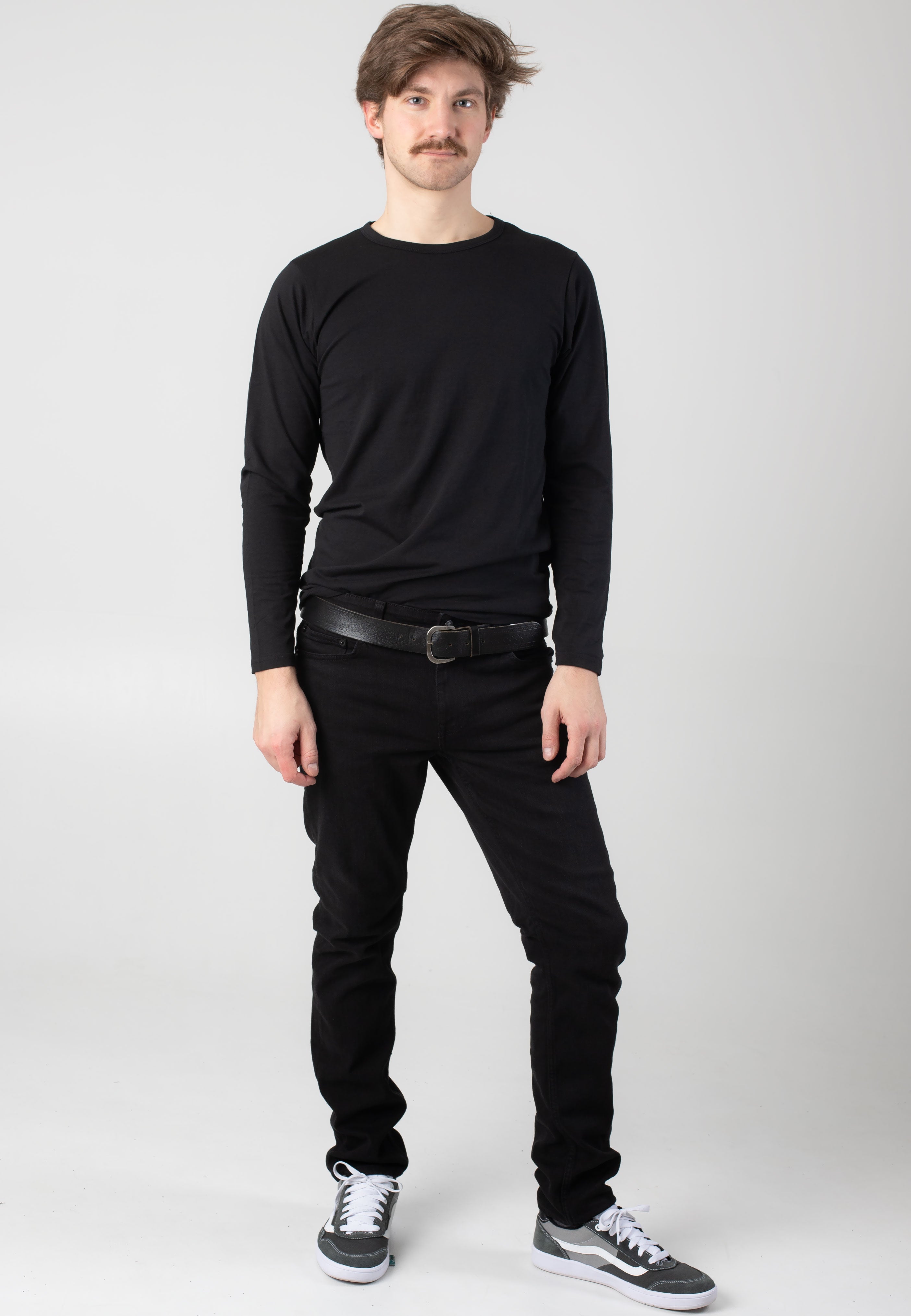 Only & Sons - Loom Slim Black Denim - Jeans | Men-Image