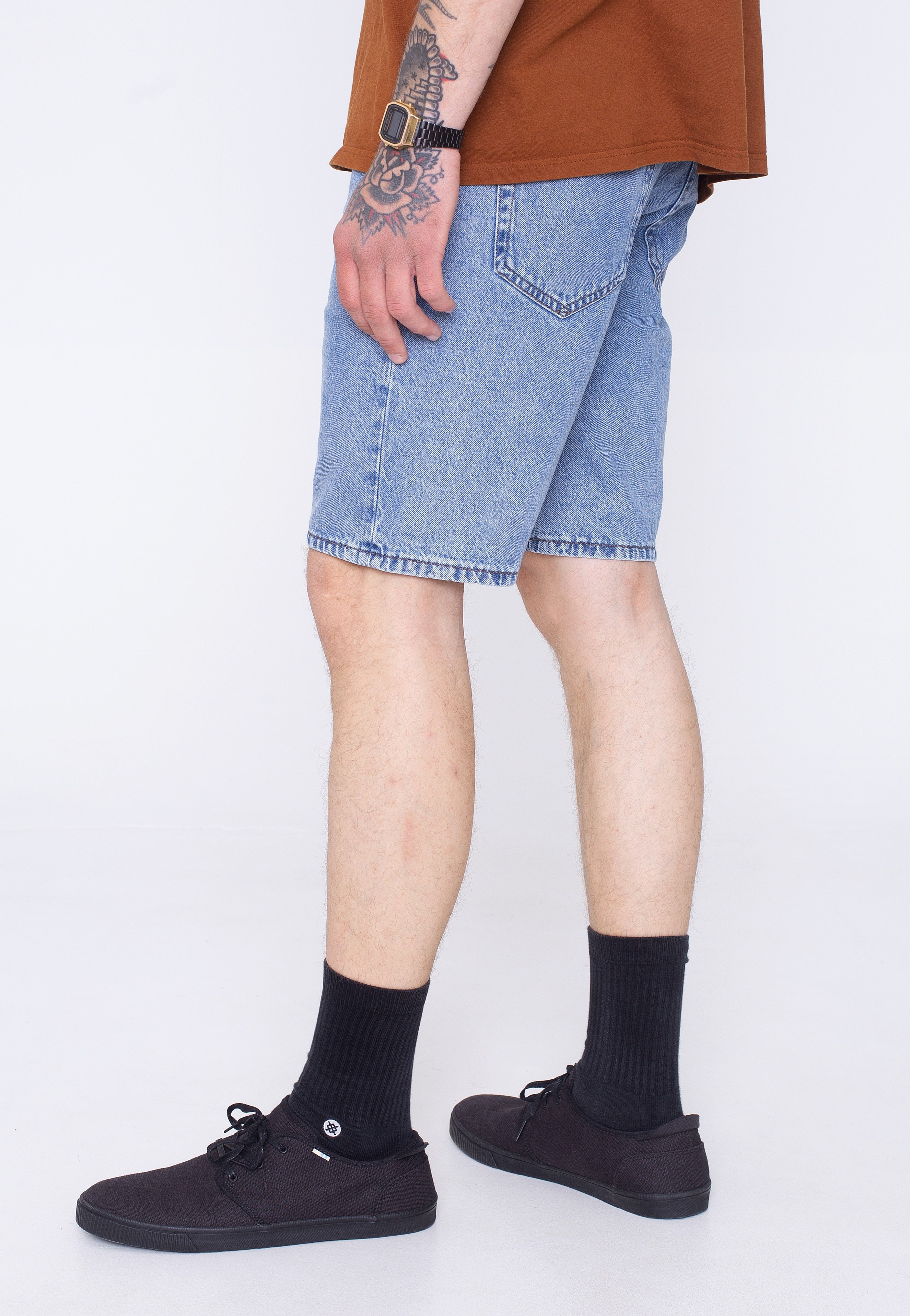 Only & Sons - Avi Blue Denim - Shorts | Men-Image