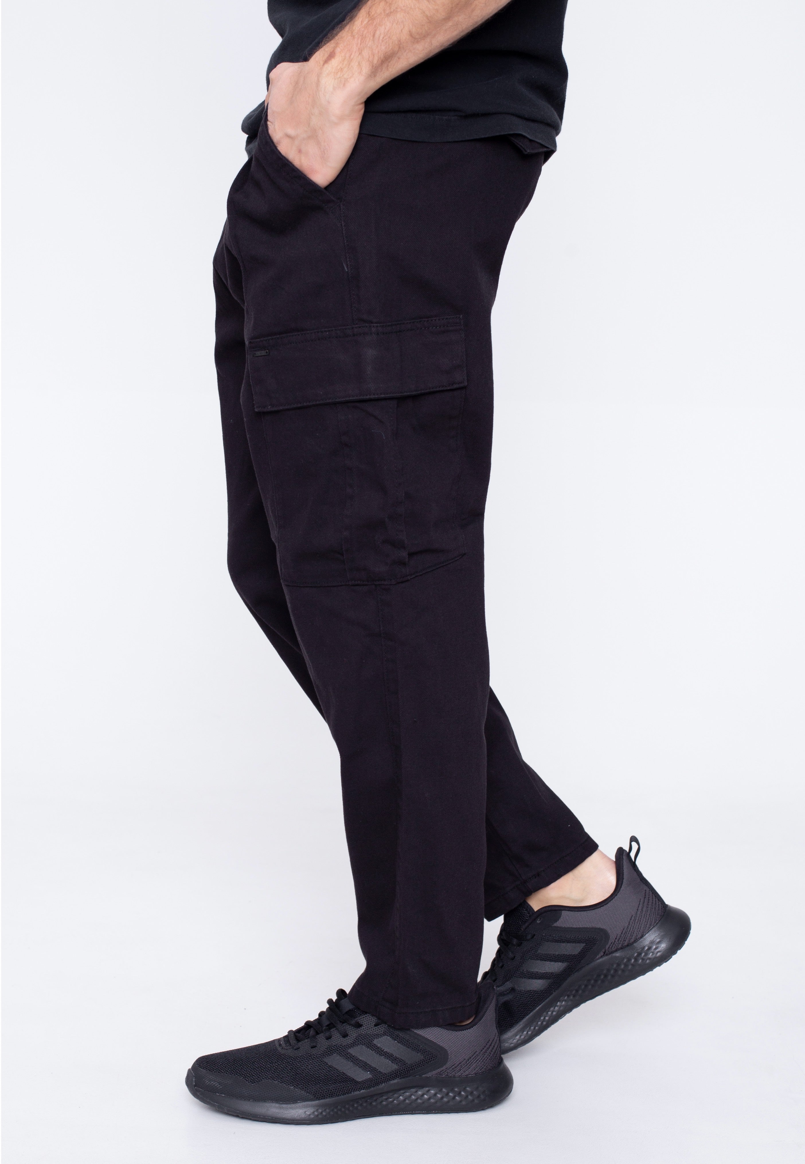 Only & Sons - Dew Cargo Twill Black - Pants | Men-Image