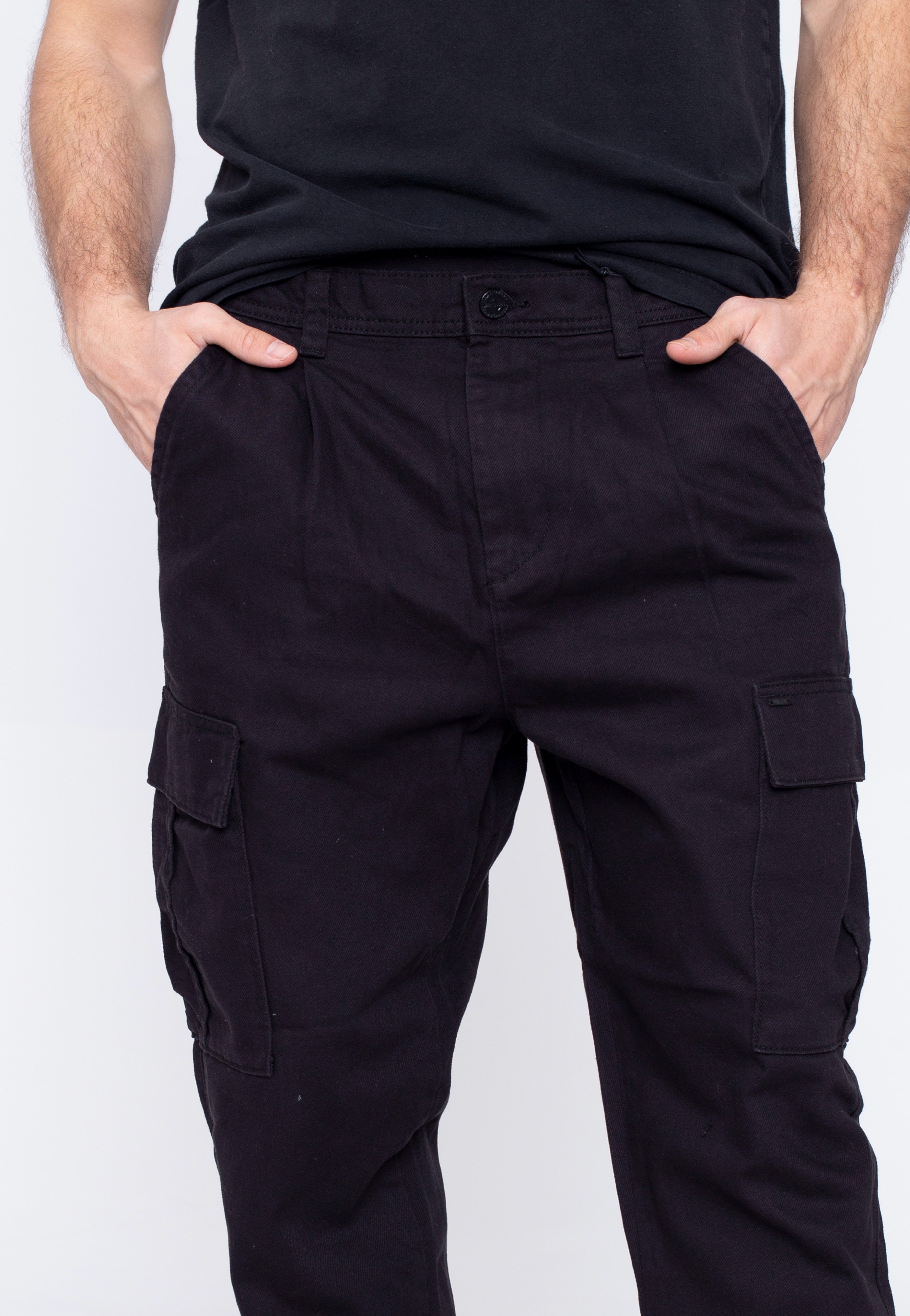 Only & Sons - Dew Cargo Twill Black - Pants | Men-Image
