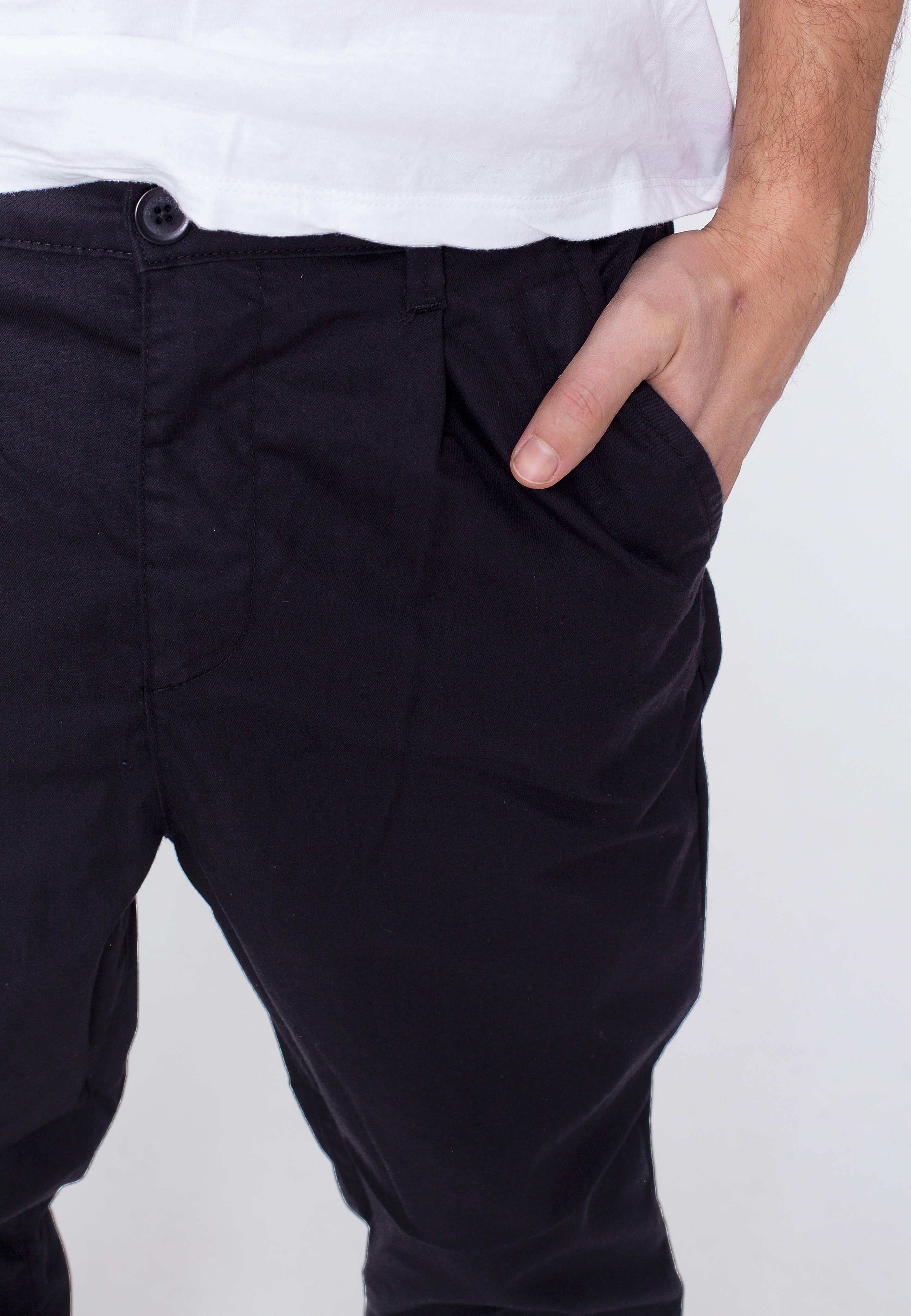 Only & Sons - Dew Chino Tapered Black - Pants | Men-Image