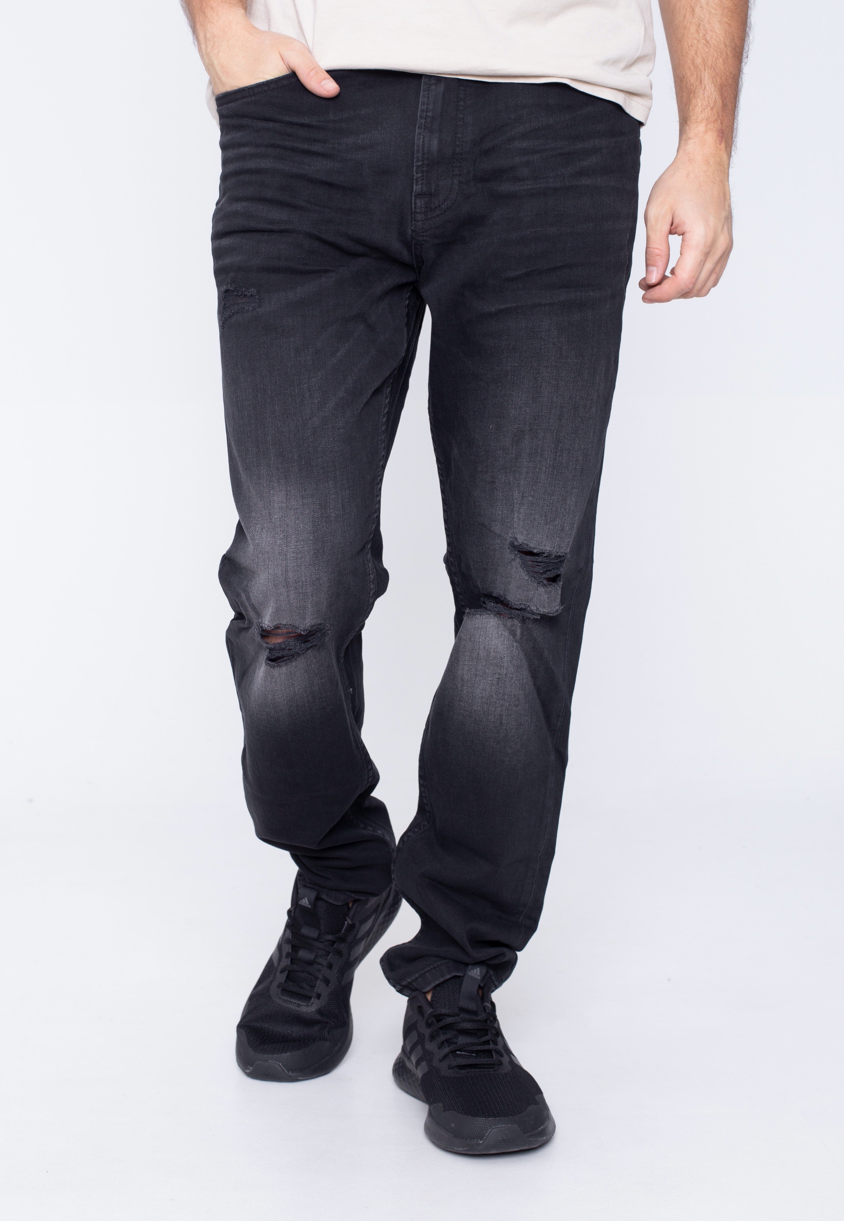 Only & Sons - Draper Life Tap Black Denim - Jeans | Men-Image