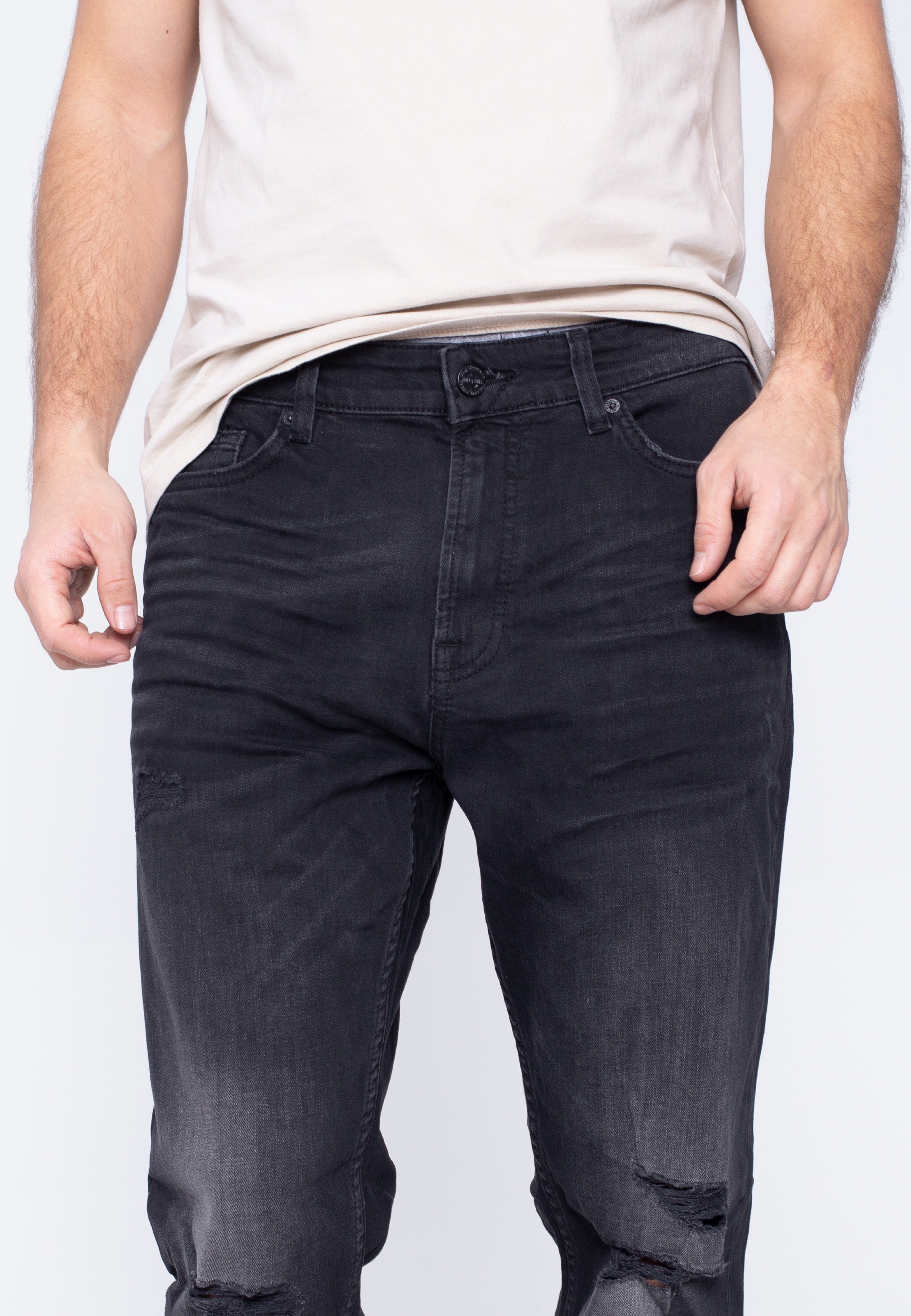 Only & Sons - Draper Life Tap Black Denim - Jeans | Men-Image