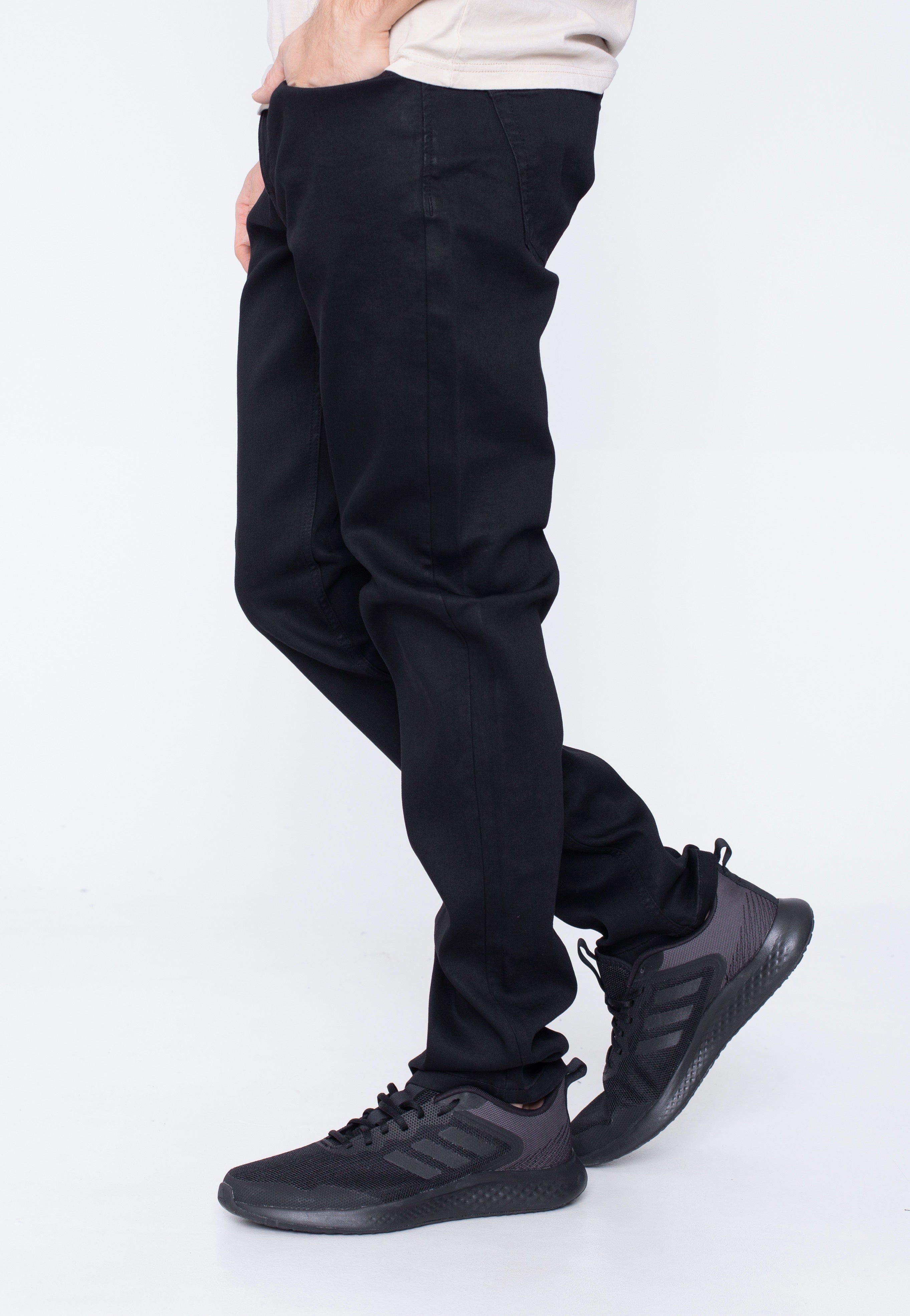Only & Sons - Loom Black Slim Jog Black Denim - Jeans | Men-Image