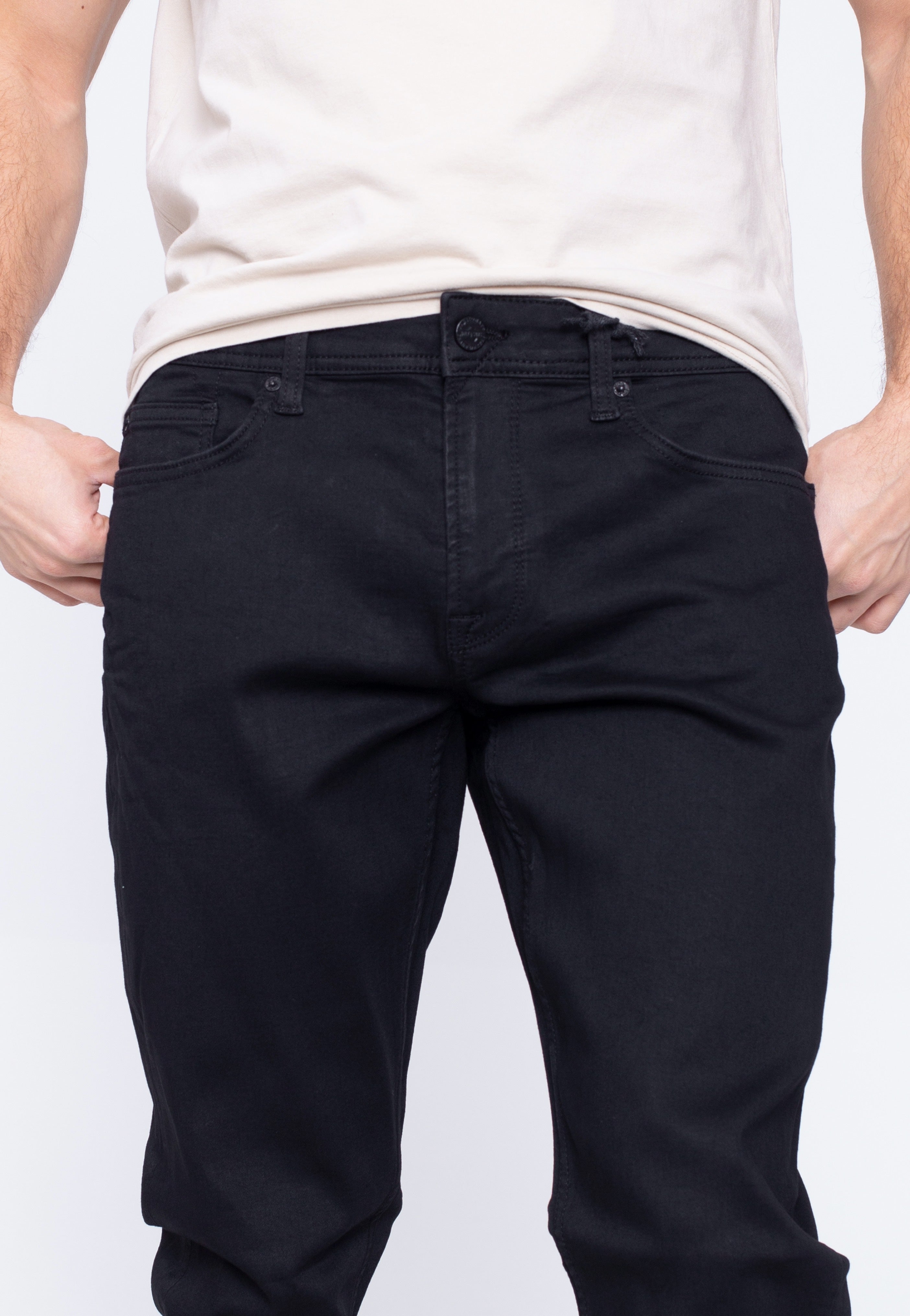 Only & Sons - Loom Black Slim Jog Black Denim - Jeans | Men-Image