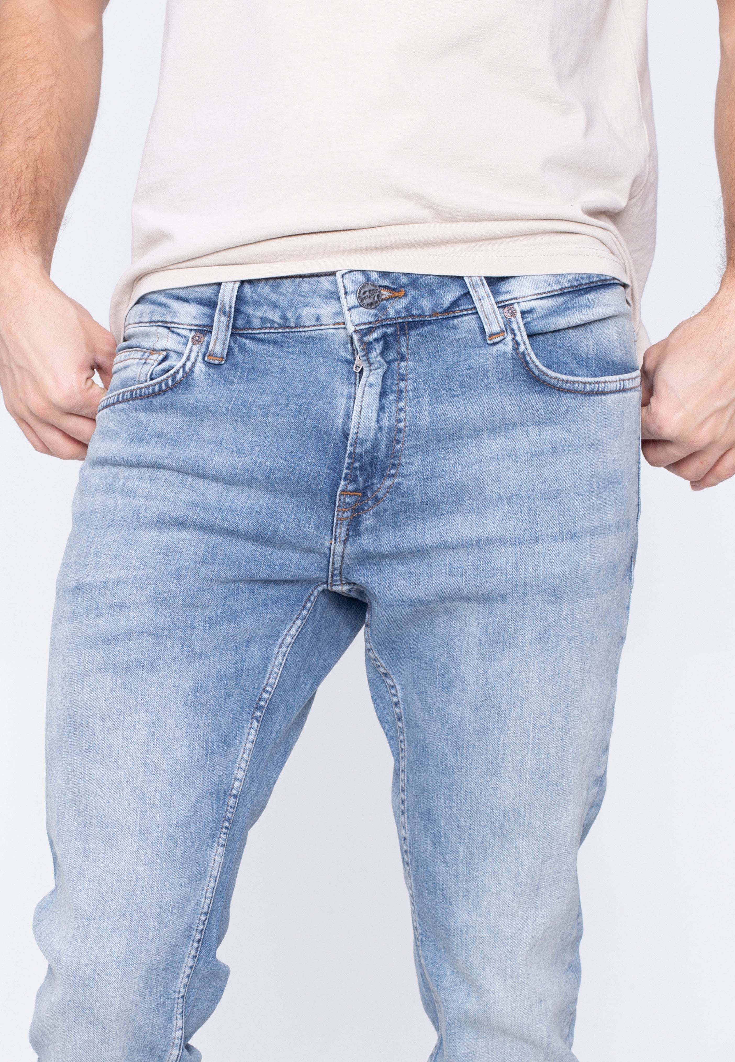 Only & Sons - Loom Slim Blue Wash Blue Denim - Jeans | Men-Image