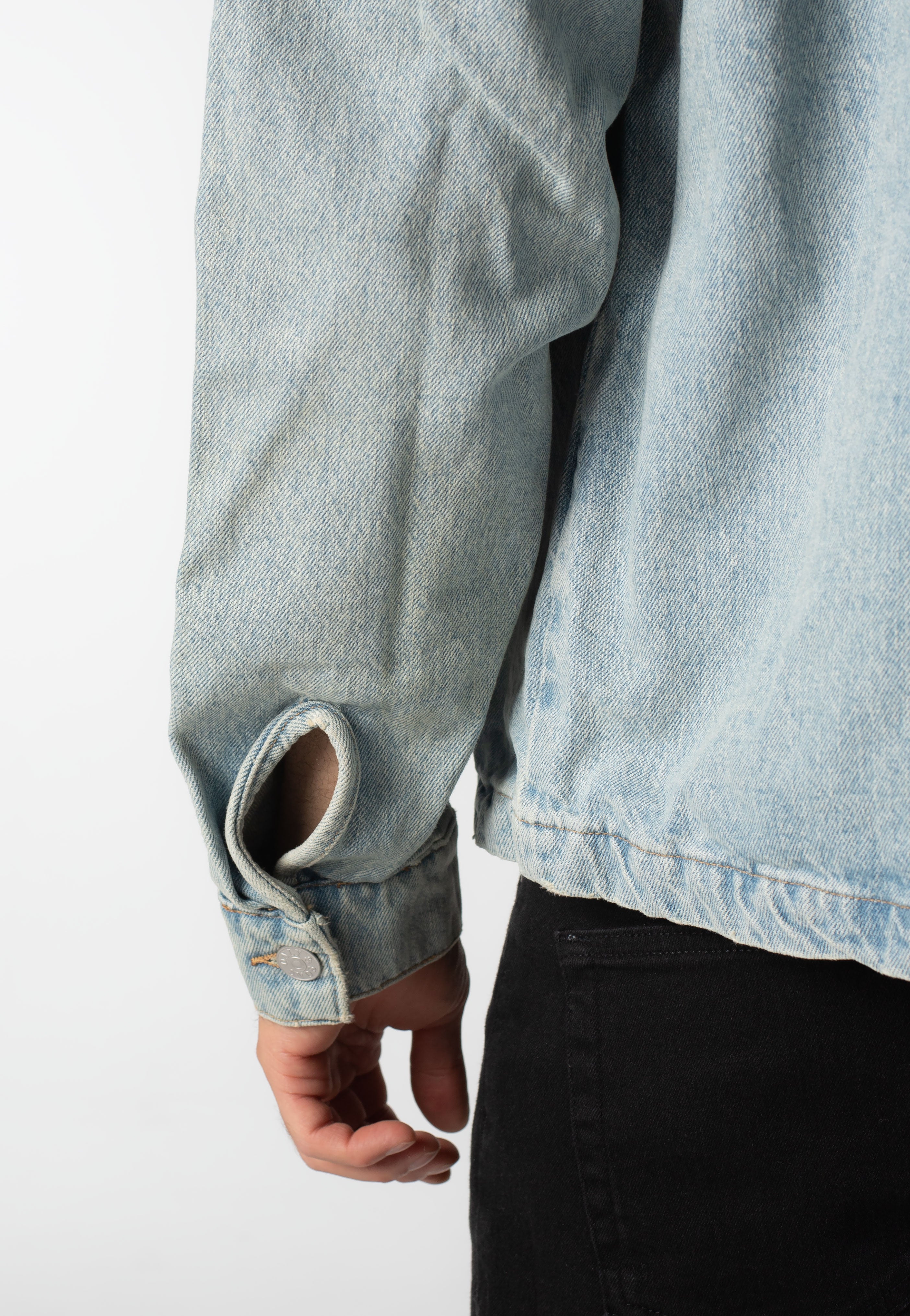 Only & Sons - Sprick Box Medium Blue Denim - Jeans Jacket | Men-Image