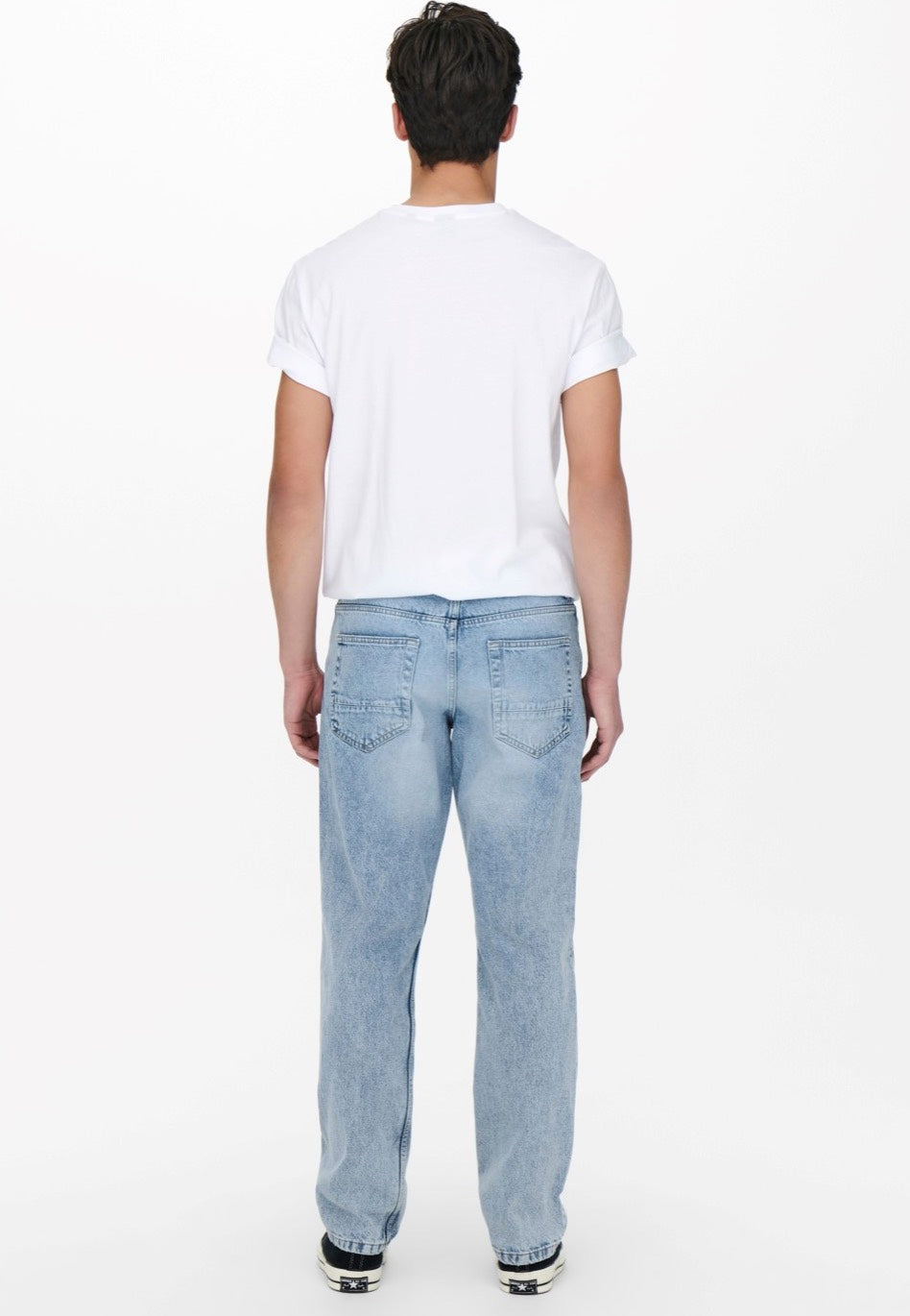 Only & Sons - Edge Loose Light Blue Blue Denim - Jeans | Men-Image
