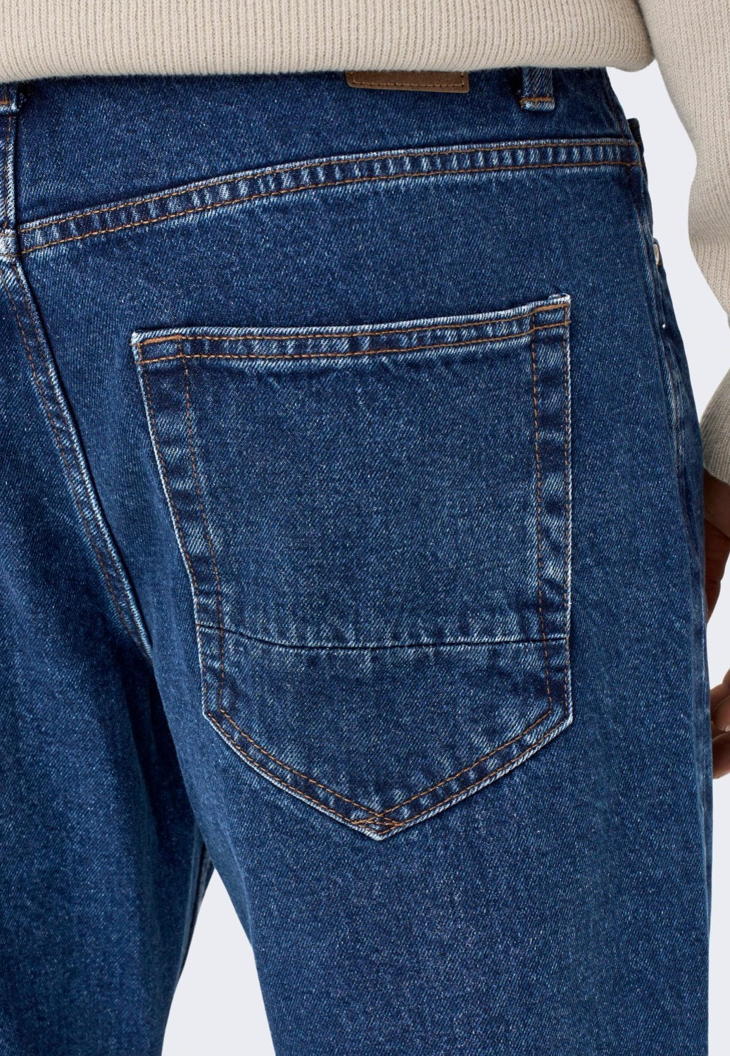 Only & Sons - Avi Beam Dark Blue Blue Denim - Jeans | Men-Image